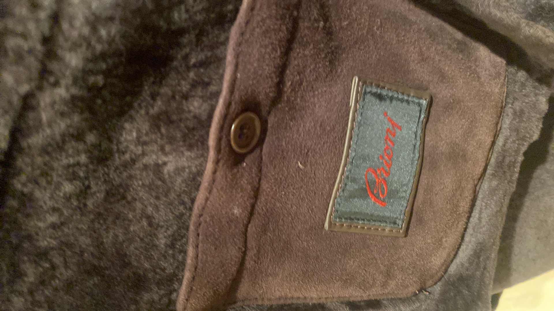 Photo 1 of MENS BRIONI SHEARLING COAT MADE IN ITALY  SIZE EST X-LARGE