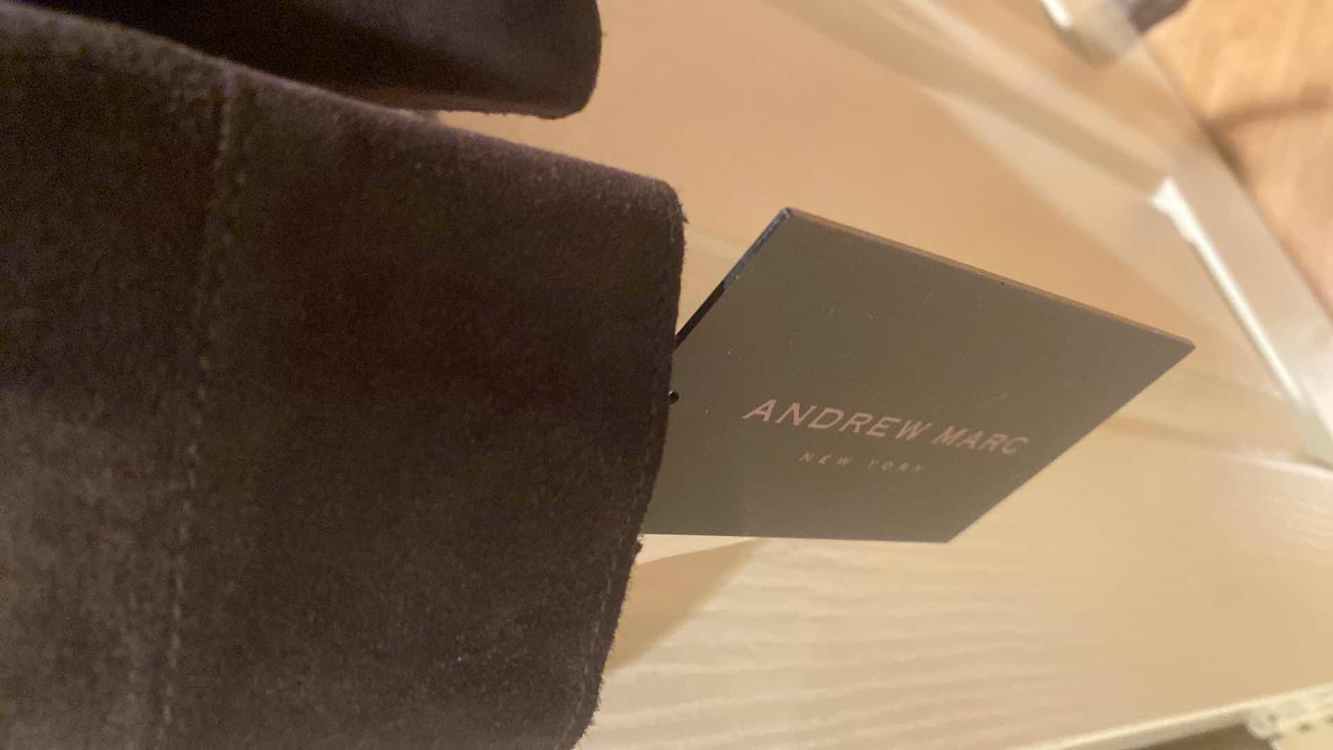 Photo 1 of ANDREW MARC SUEDE LEATHER UNLINED JACKET MENS SIZE  XX-LARGE