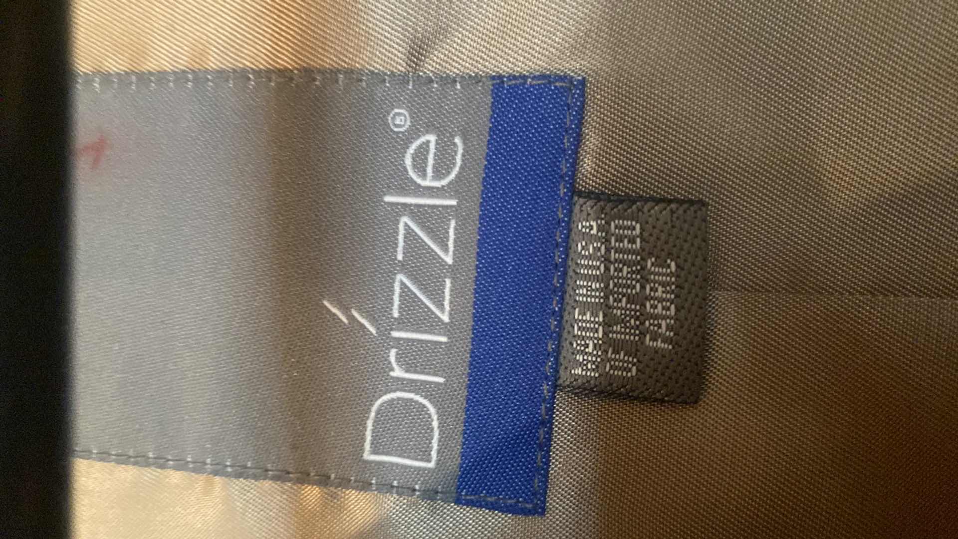 Photo 1 of DRIZZLE RAINCOAT MENS SIZE  EST LARGE/X-LARGE