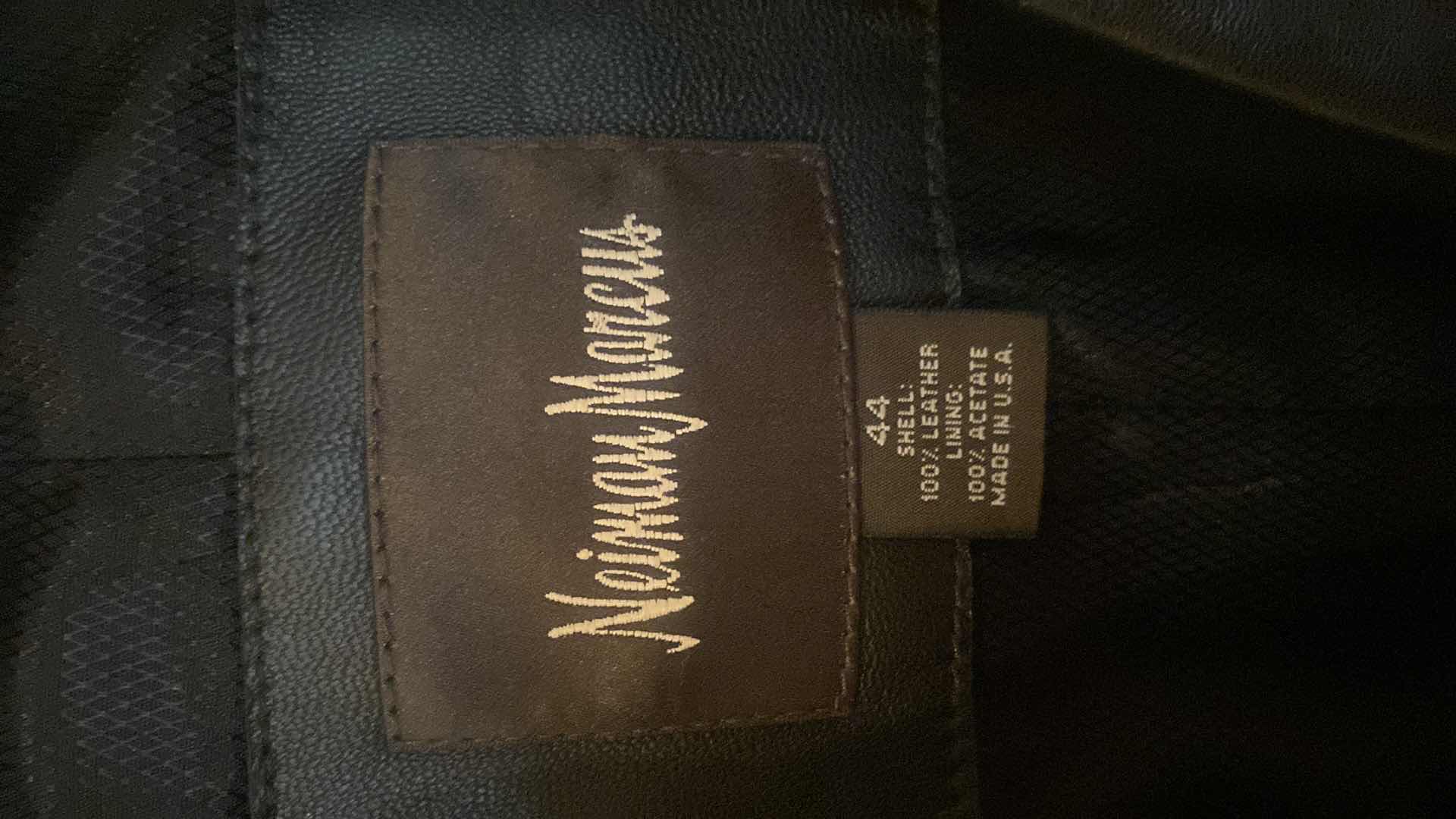 Photo 1 of NEW  NIEMAN MARCUS LEATHER JACKET MENS SIZE 44