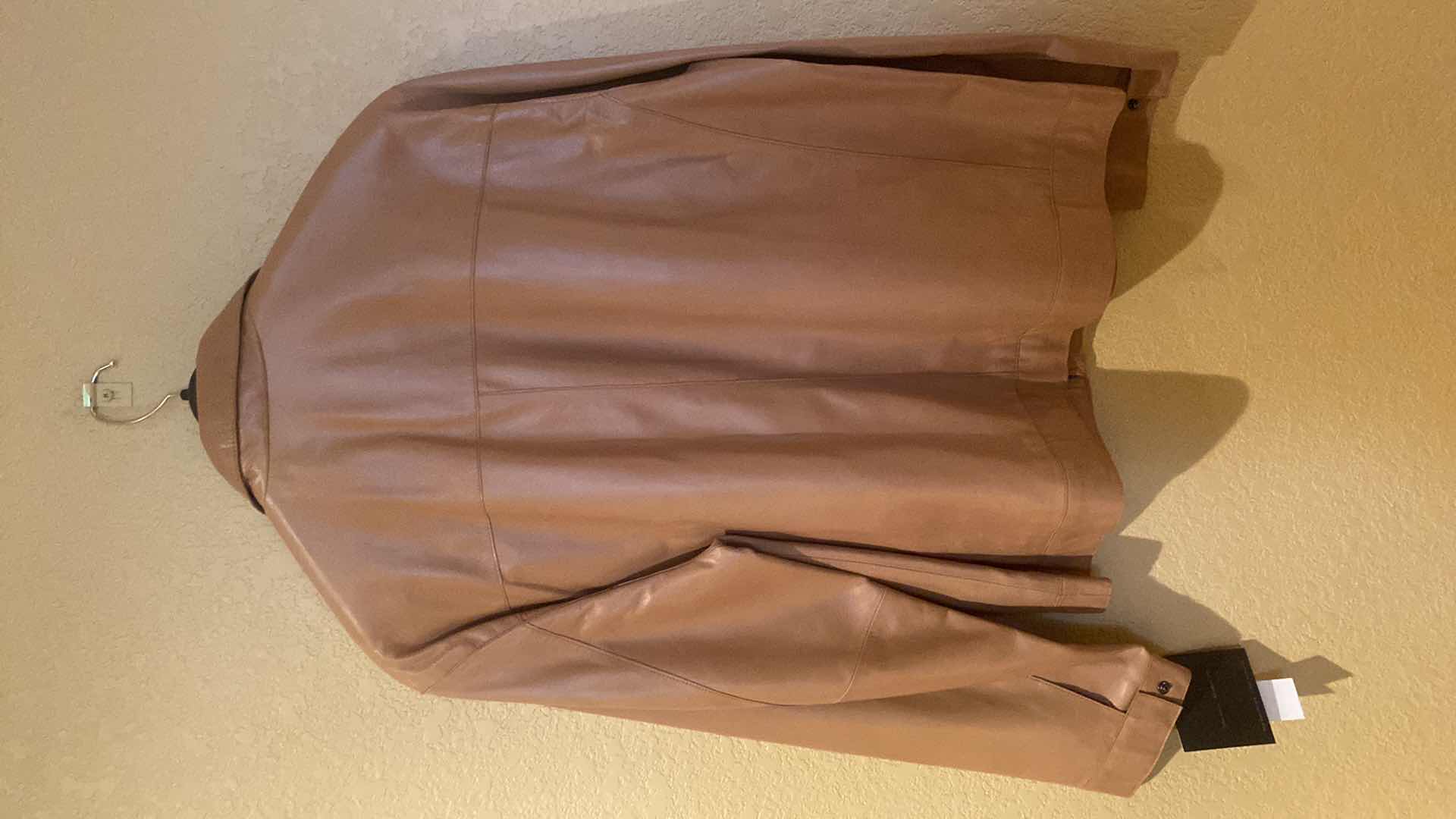 Photo 1 of KENNETH COLE LEATHER JACKET NEW MENS SIZE XL