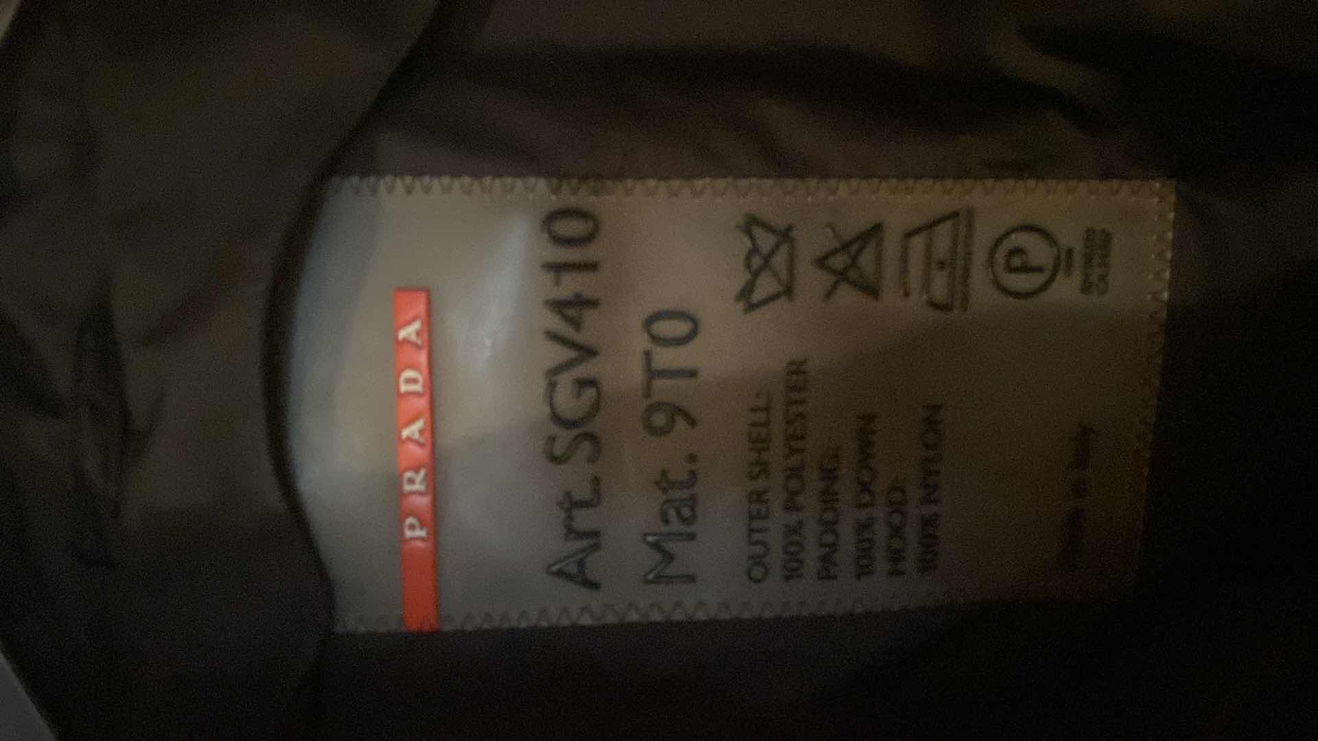 Photo 1 of 52 PRADA SPORT DOWN VEST MENS EST SIZE L/XL