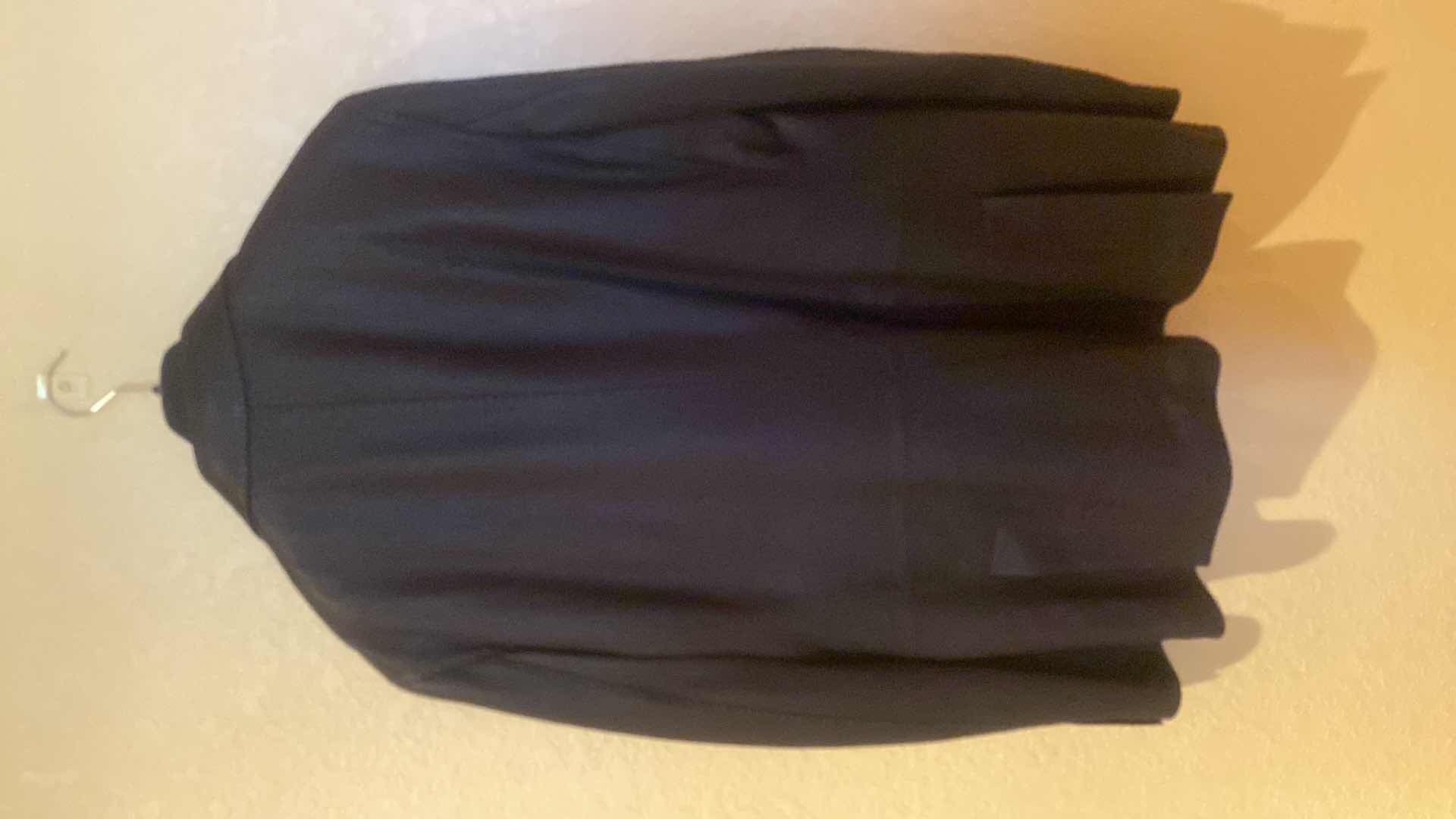 Photo 1 of ERMENEGILDO ZEGNA LEATHER JACKET MADE IN ITALY MENS SIZE EST LARGE/XLARGE