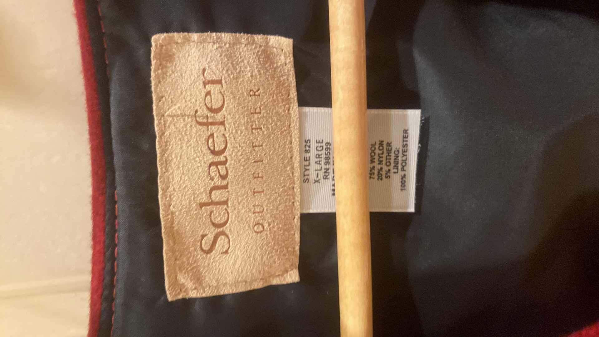 Photo 1 of 2 - SCHAEFER OUTFITTER & LEATHER RENDITIONS VESTS MENS SIZE XL