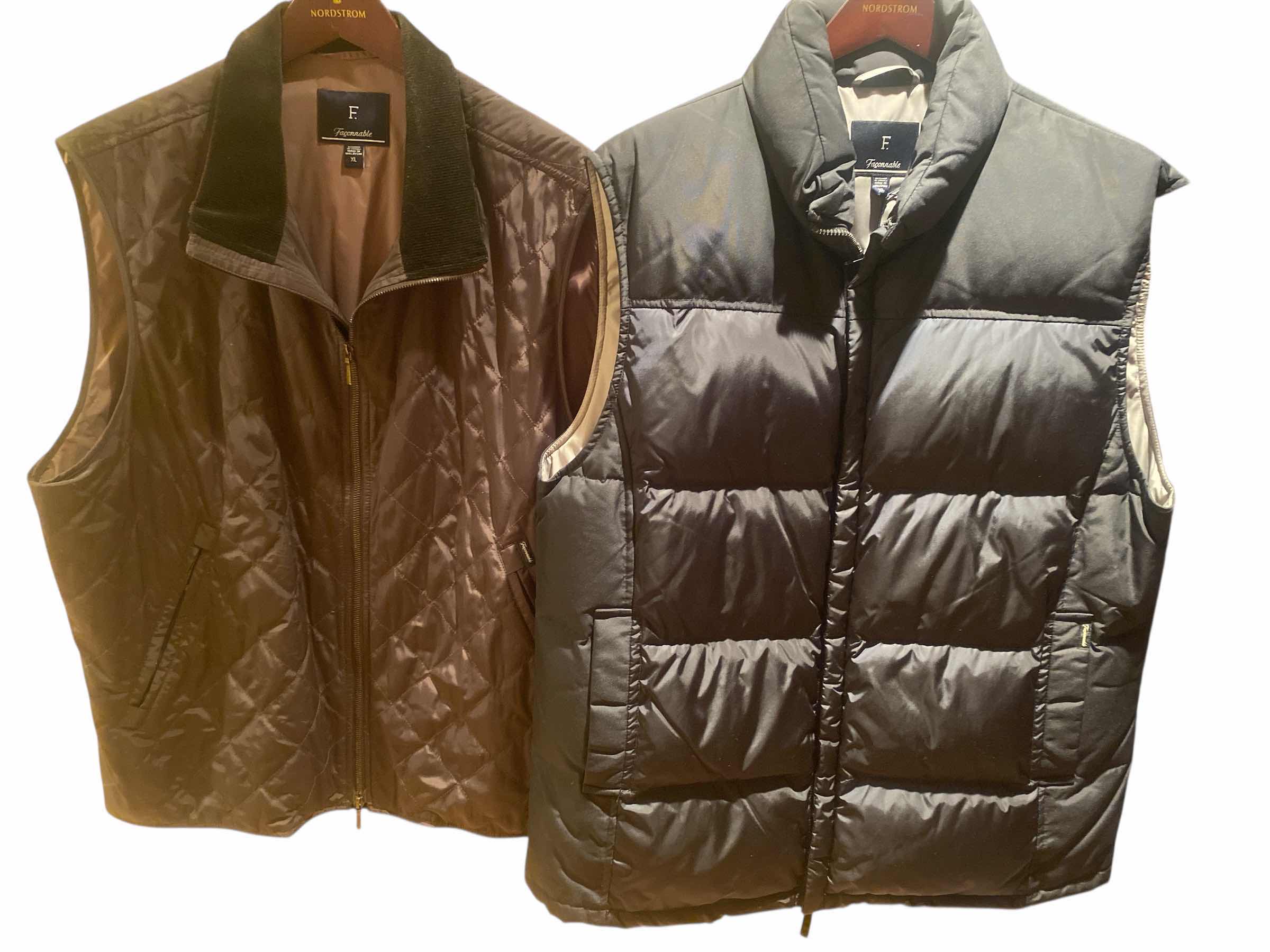 Photo 1 of 2 - FACONNABLE VESTS FROM NORDSTROM MENS SIZE XL