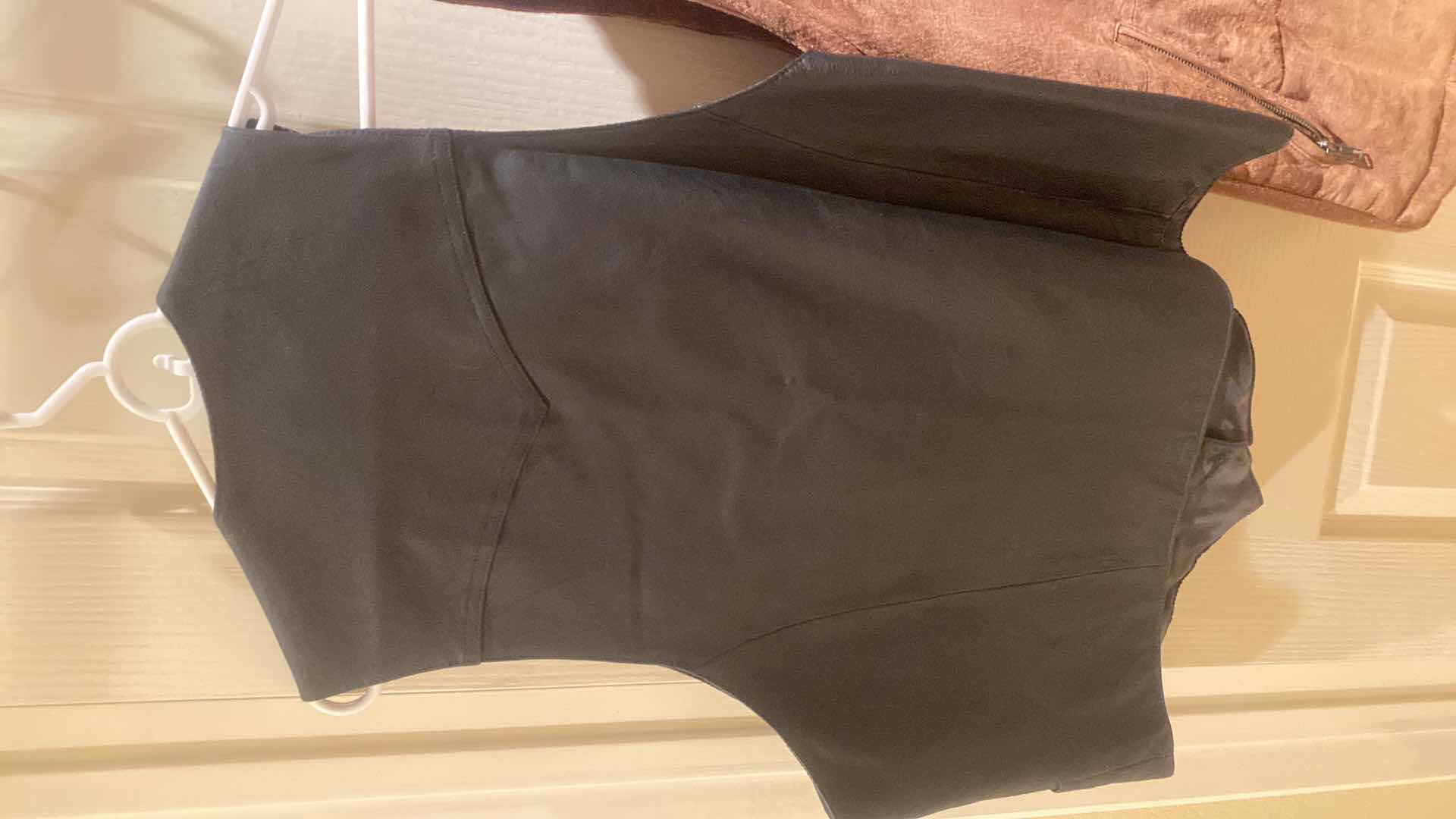 Photo 1 of 2 - PIONEER WEAR & MARC BAXIS LEATHER VESTS MENS SIZE X LARGE