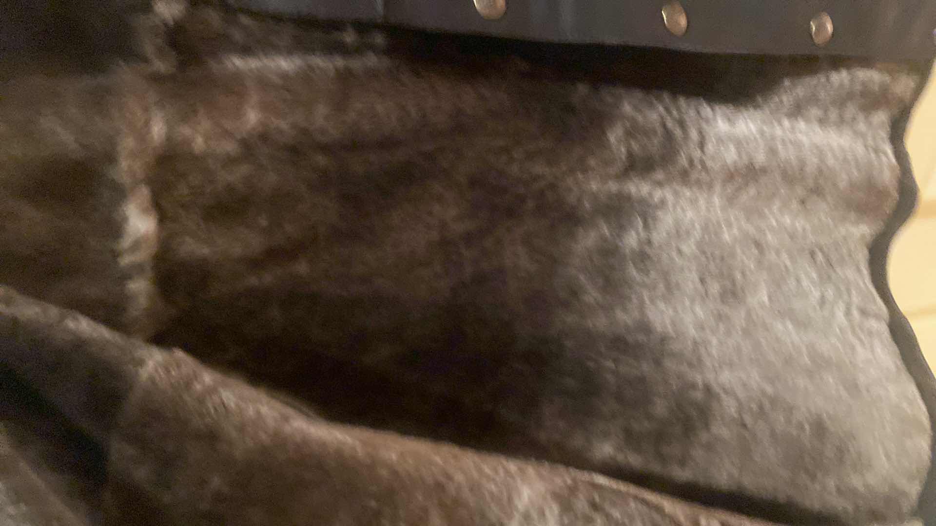 Photo 1 of NEW JEKEL OTTOWA LEATHER & SHEARLING VEST MADE IN FRANCE MENS EST SIZE LARGE