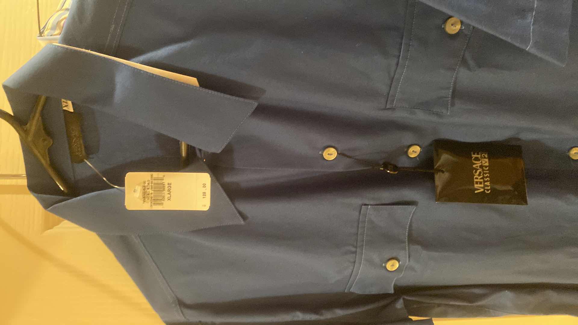 Photo 1 of 5 - DESIGNER SHORT SLEEVE SHIRTS (SOME WITH $ TAGS) MENS SIZE X LARGE