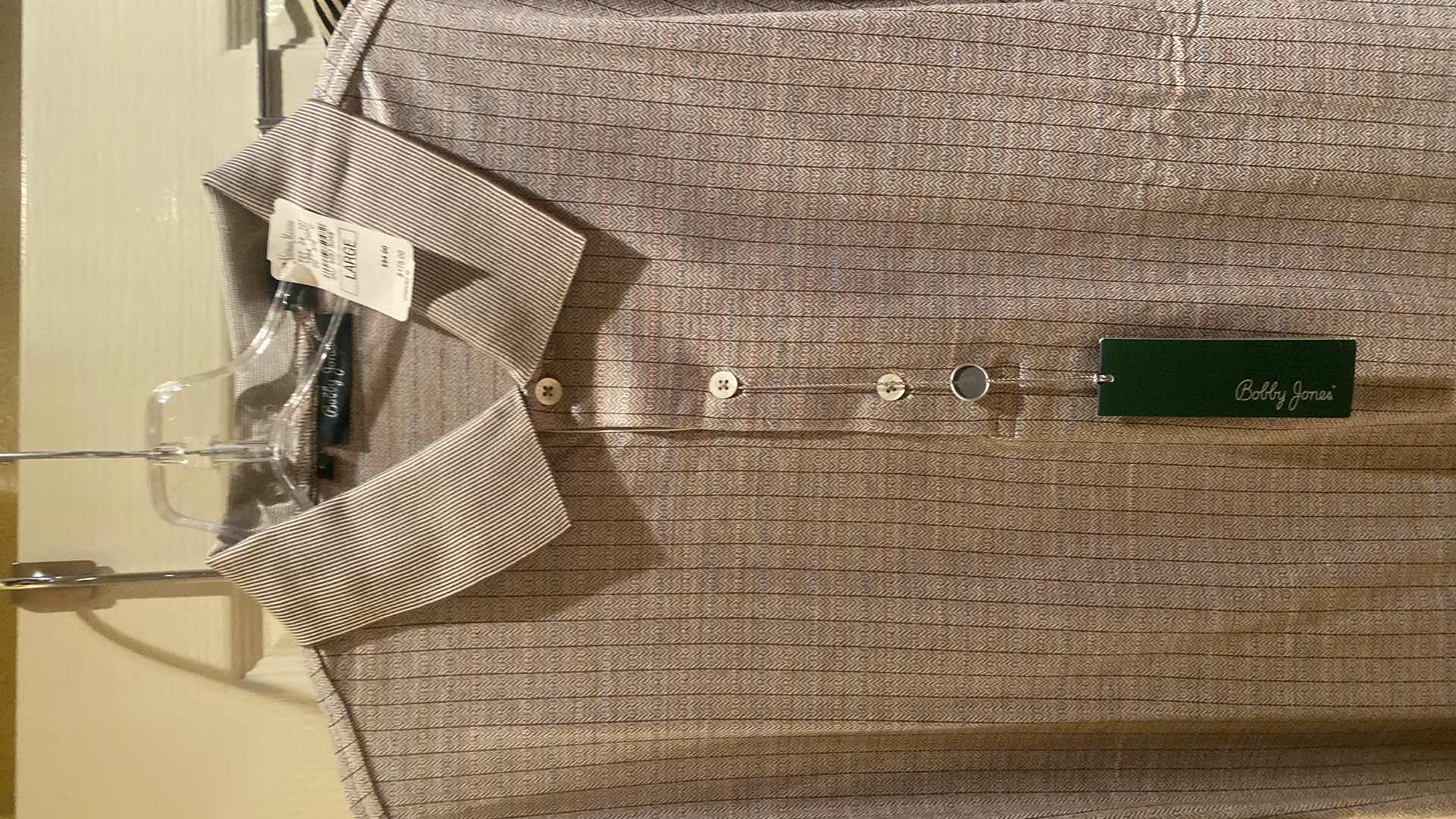 Photo 1 of 2 - NEW BOBBY JONES POLO SHIRTS MENS SIZE LARGE