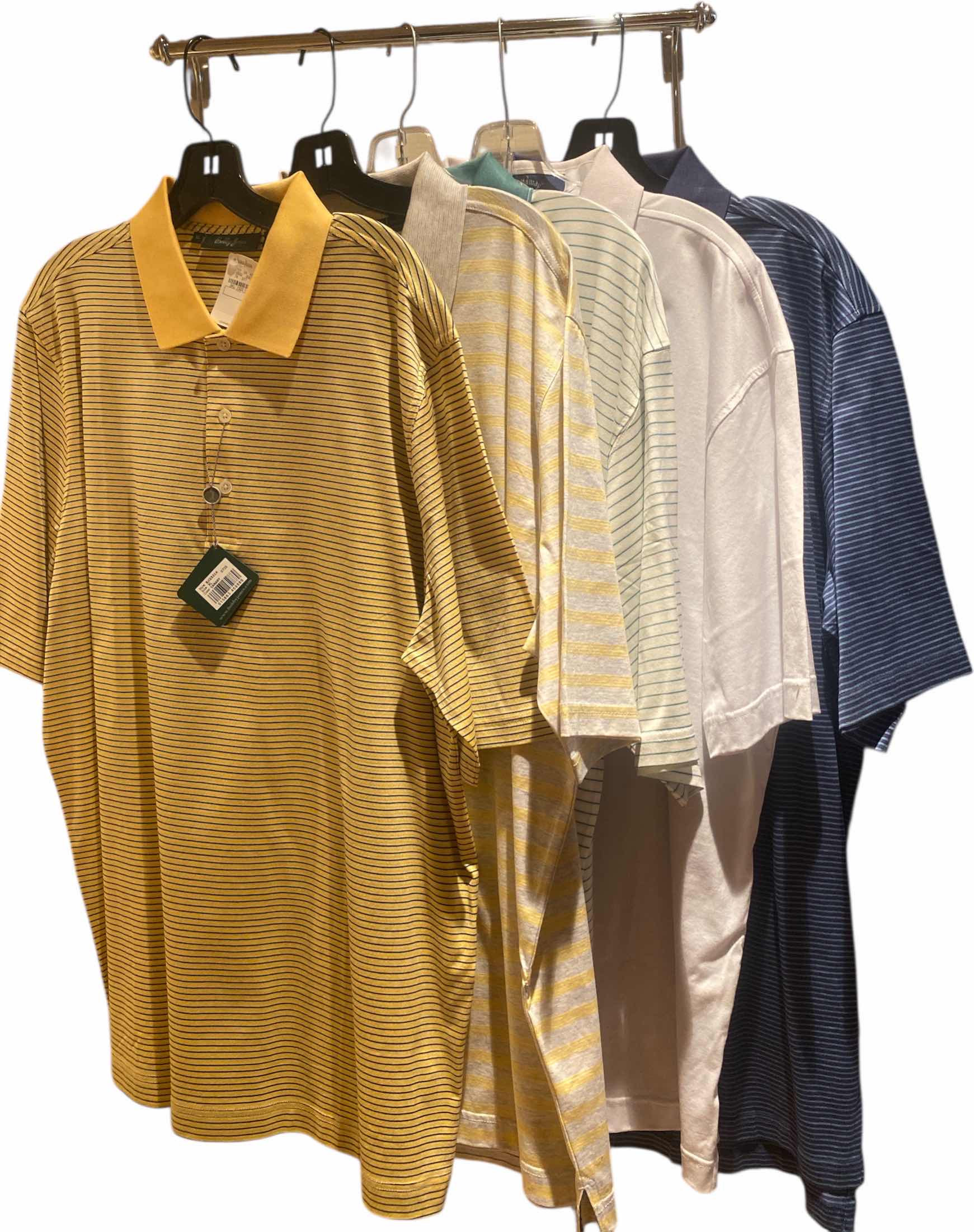 Photo 1 of 5 - NEW DESIGNER POLO SHIRTS MENS SIZE X LARGE