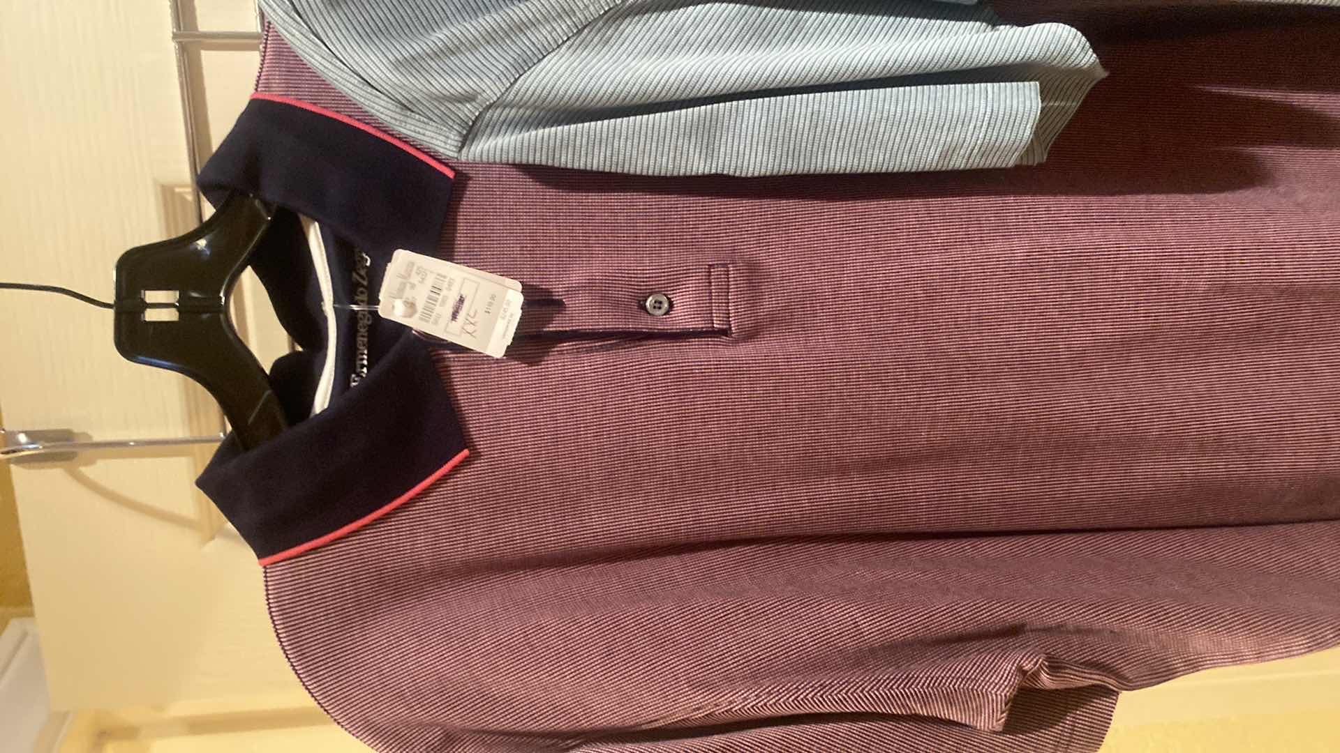 Photo 1 of 2- NEW ENENEGILDO ZENGA POLO SHIRTS MENS SIZE XX LARGE