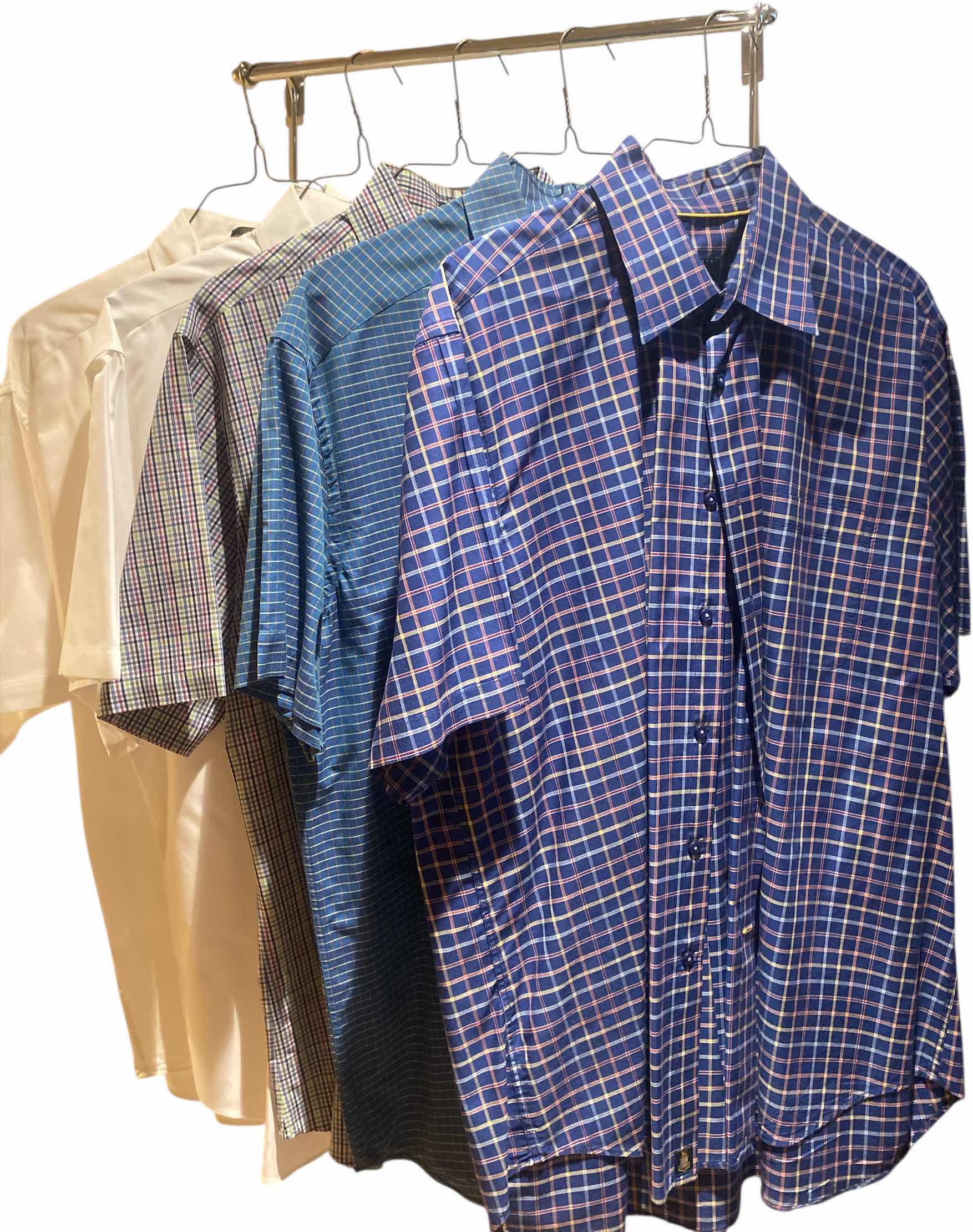 Photo 1 of 5 - DESIGNER SHORT SLEEVE SHIRTS MENS SIZE X LARGE