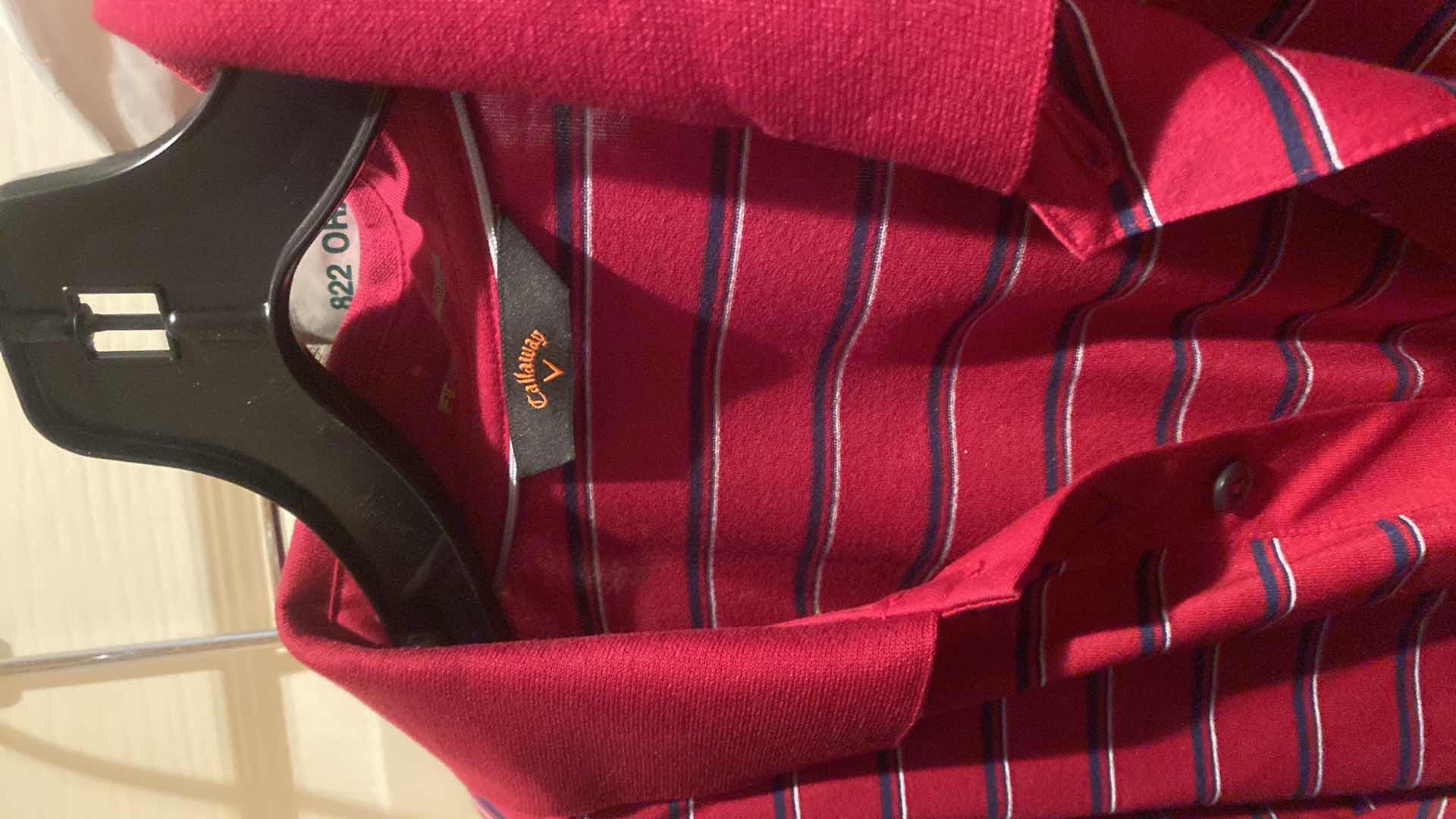 Photo 1 of 5 - DESIGNER GOLF & SHORT SLEEVE BUTTON DOWNS SHIRTS MENS SIZE X LARGE - SOME NEW