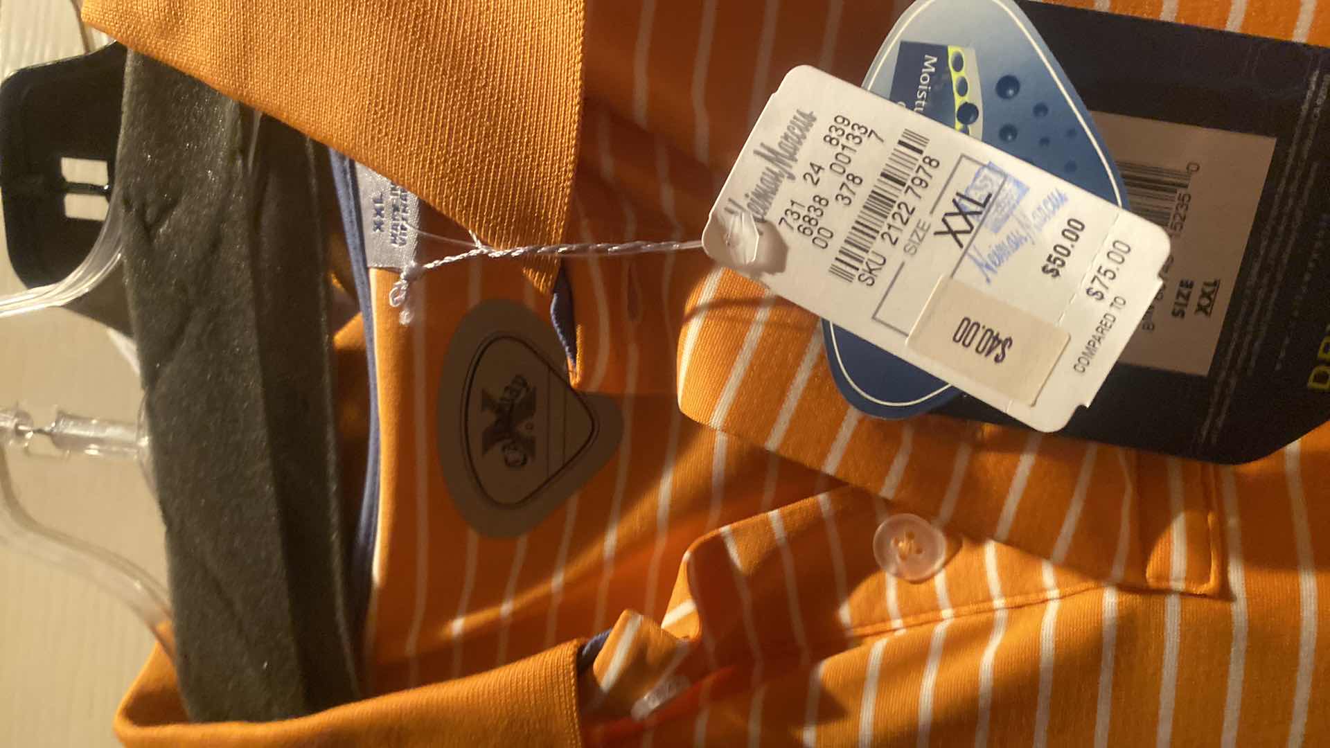 Photo 1 of 5 - DESIGNER POL0 & BUTTON DOWN SHIRTS SHIRTS MENS SIZE XX LARGE SINCE WITH TAGS