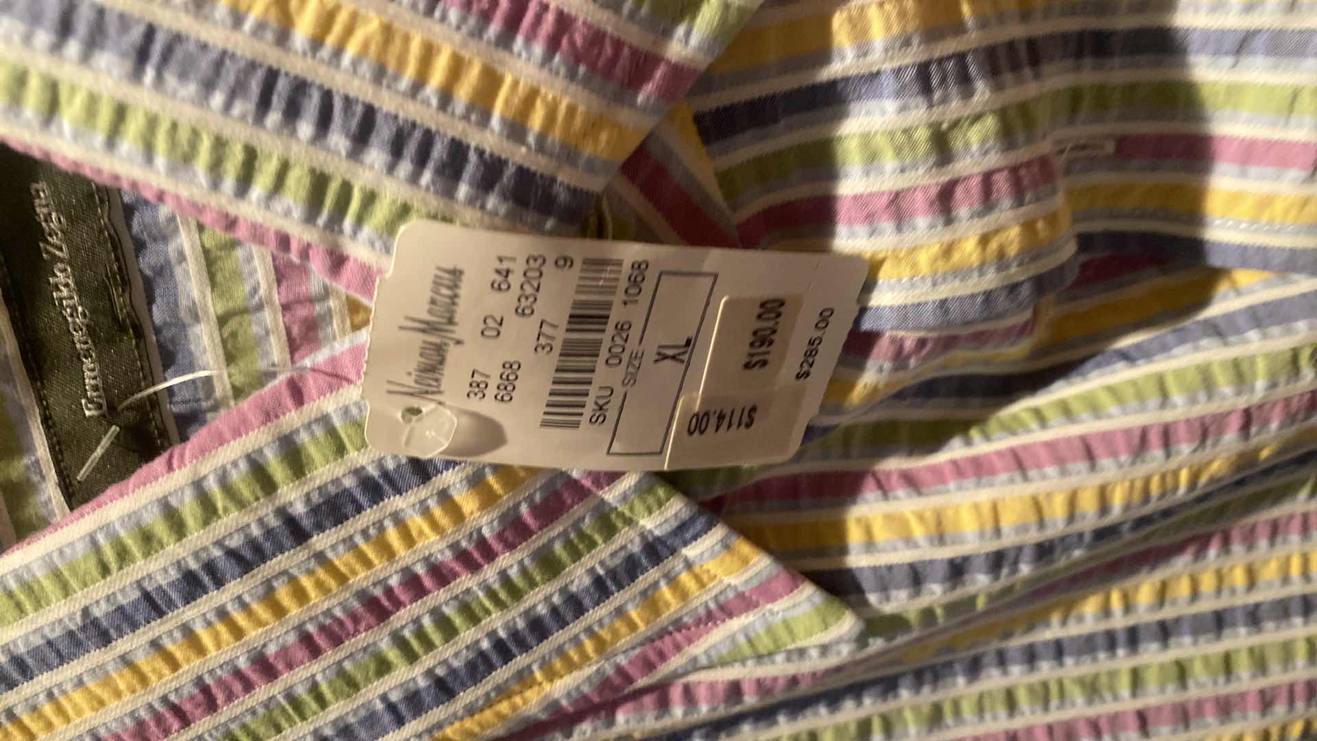 Photo 1 of 10 - DESIGNER BUTTON DOWN SHORT SLEEVE SHIRTS SIZE XL - SOME ARE NEW