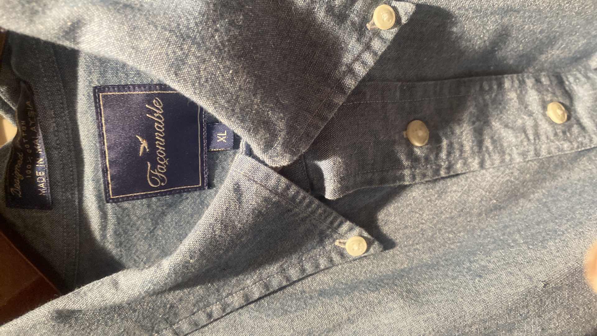 Photo 1 of 10 - DESIGNER BUTTON DOWN SHORT SLEEVE SHIRTS SIZE XL - SOME ARE NEW