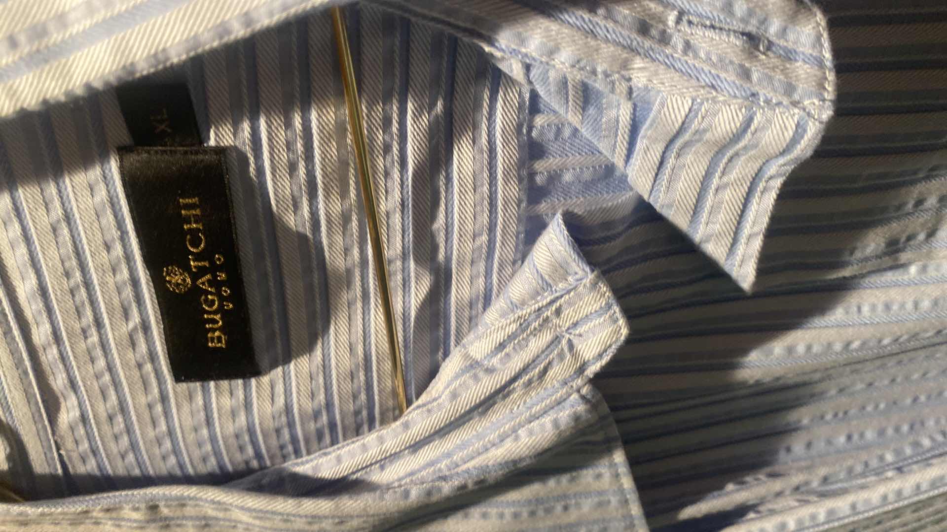 Photo 1 of 10 - DESIGNER BUTTON DOWN SHORT SLEEVE SHIRTS SIZE XL - SOME ARE NEW