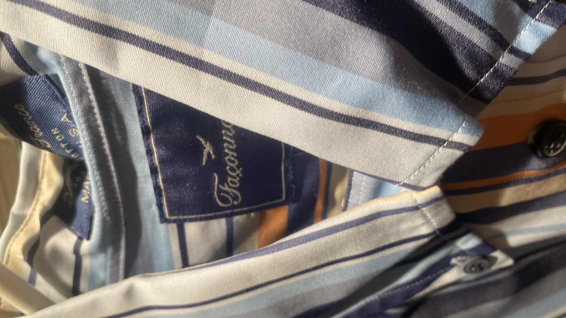 Photo 1 of 10 - DESIGNER BUTTON DOWN SHORT SLEEVE SHIRTS SIZE LARGE - SOME ARE NEW