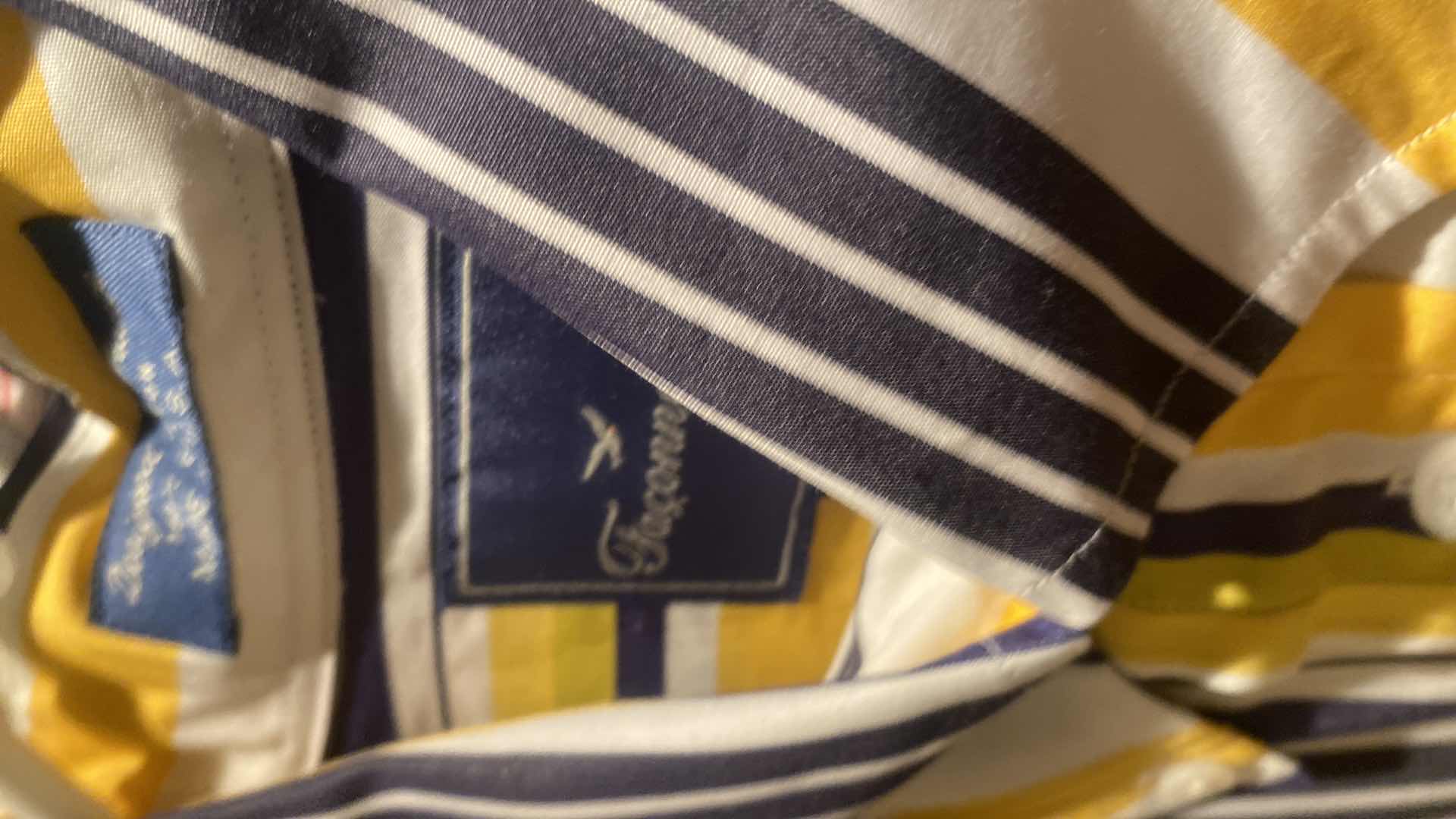 Photo 1 of 10 - DESIGNER BUTTON DOWN SHORT SLEEVE SHIRTS SIZE LARGE - SOME ARE NEW