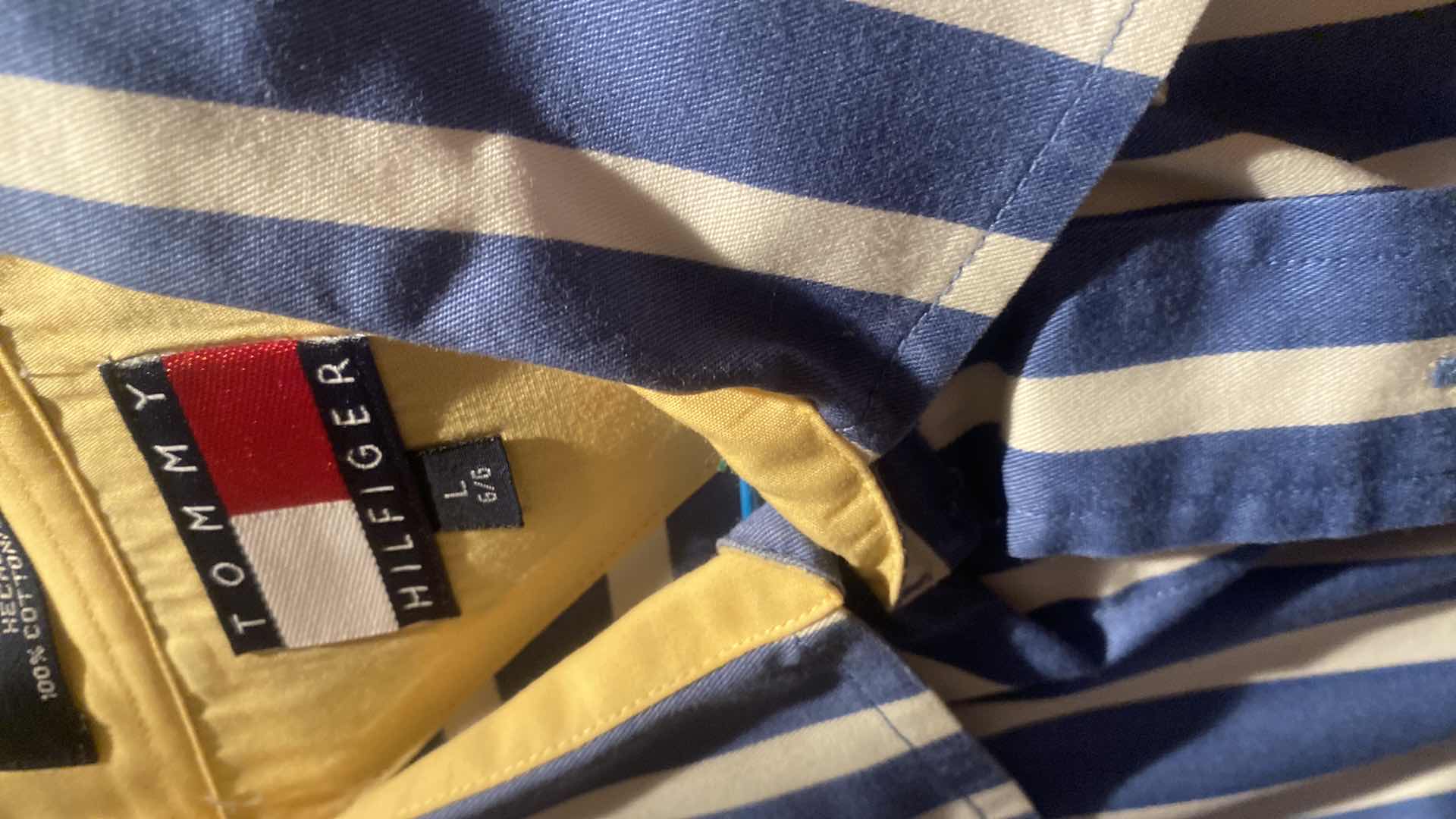 Photo 1 of 10 - DESIGNER BUTTON DOWN SHORT SLEEVE SHIRTS SIZE LARGE - SOME ARE NEW