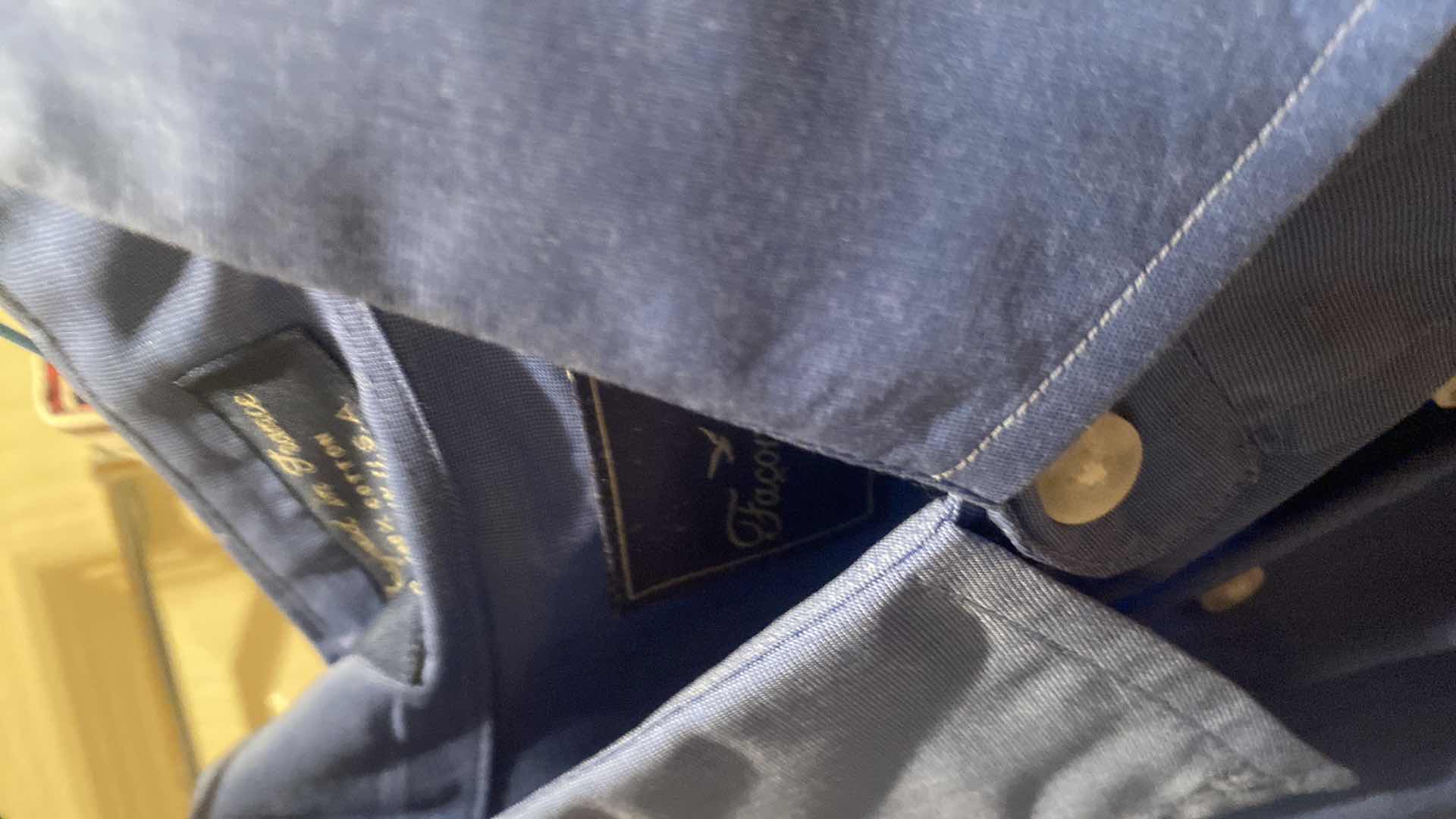 Photo 1 of 10 - DESIGNER BUTTON DOWN SHORT SLEEVE SHIRTS SIZE LARGE - SOME ARE NEW