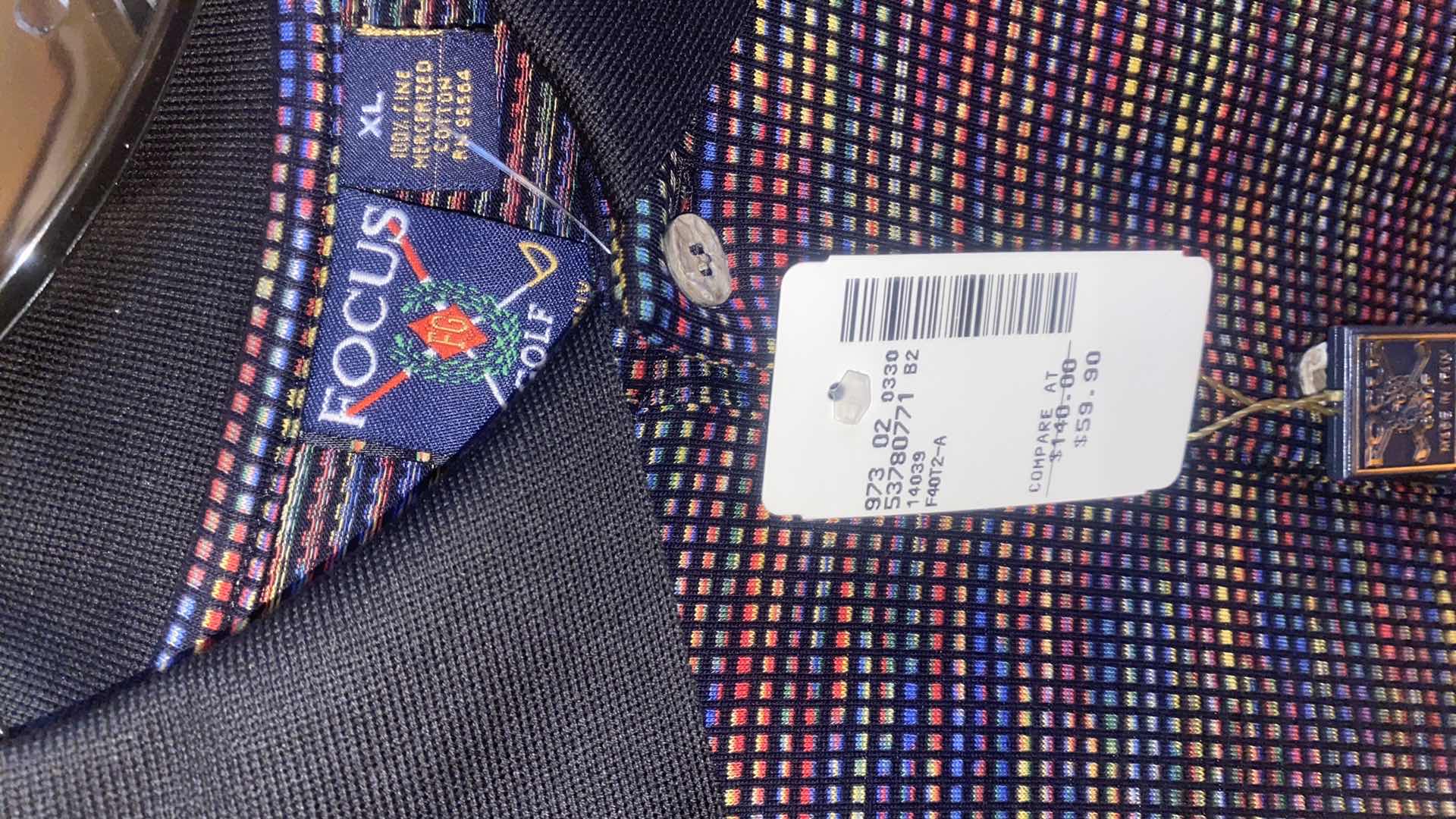 Photo 1 of 9 - DESIGNER GOLF SHIRTS MENS SIZE X LARGE (SOME WITH TAGS)