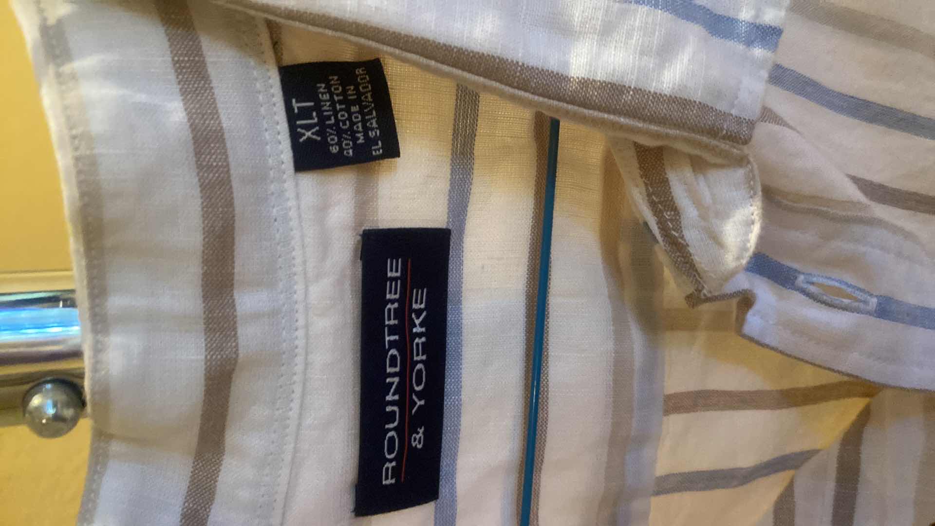 Photo 1 of 9 - DESIGNER 2 GOLF SHIRTS & 9 SHORT SLEEVE BUTTON DOWN SHIRTS MENS SIZE X LARGE (SOME WITH TAGS)