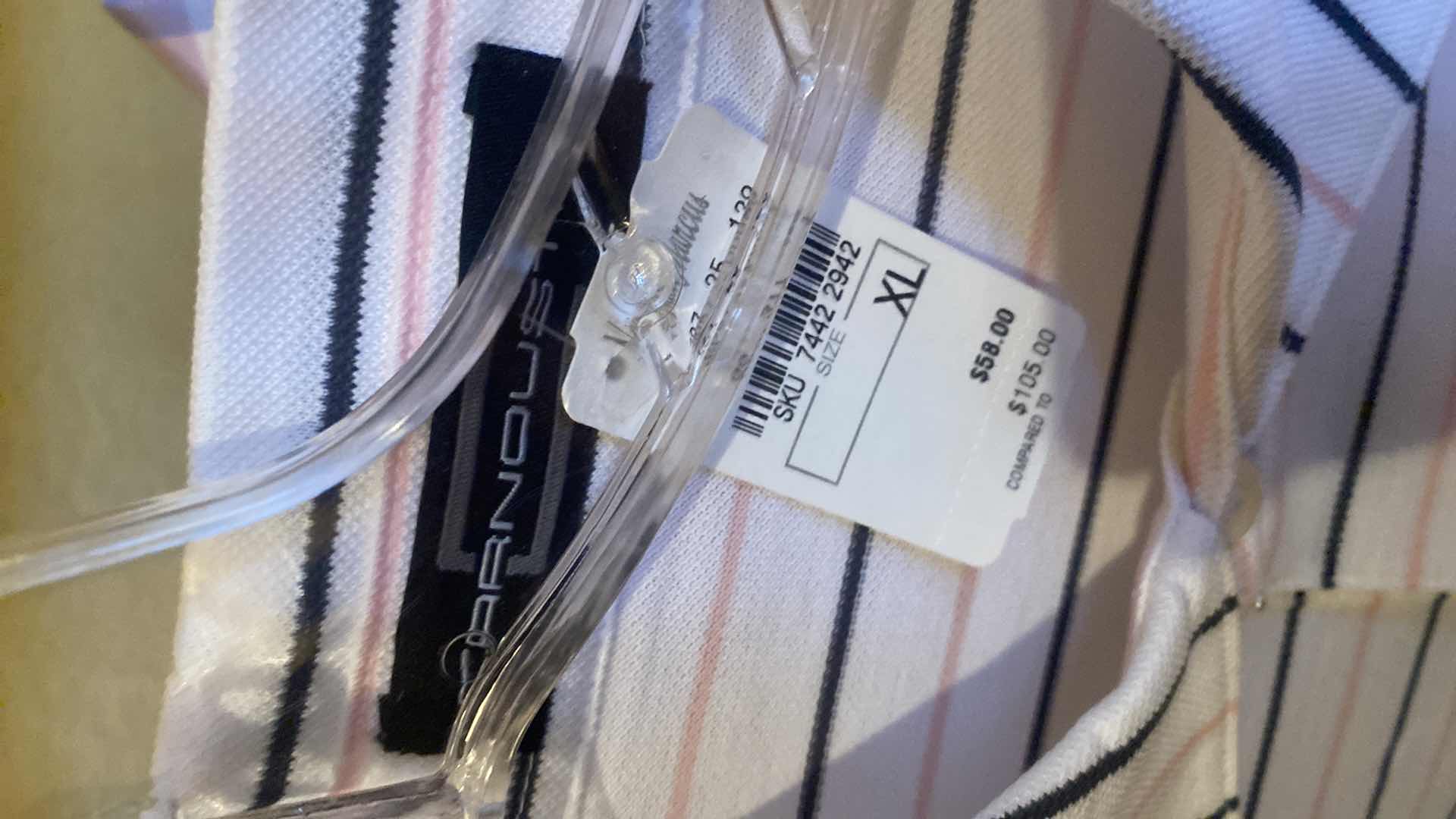 Photo 1 of 9 - DESIGNER 2 GOLF SHIRTS & 9 SHORT SLEEVE BUTTON DOWN SHIRTS MENS SIZE X LARGE (SOME WITH TAGS)