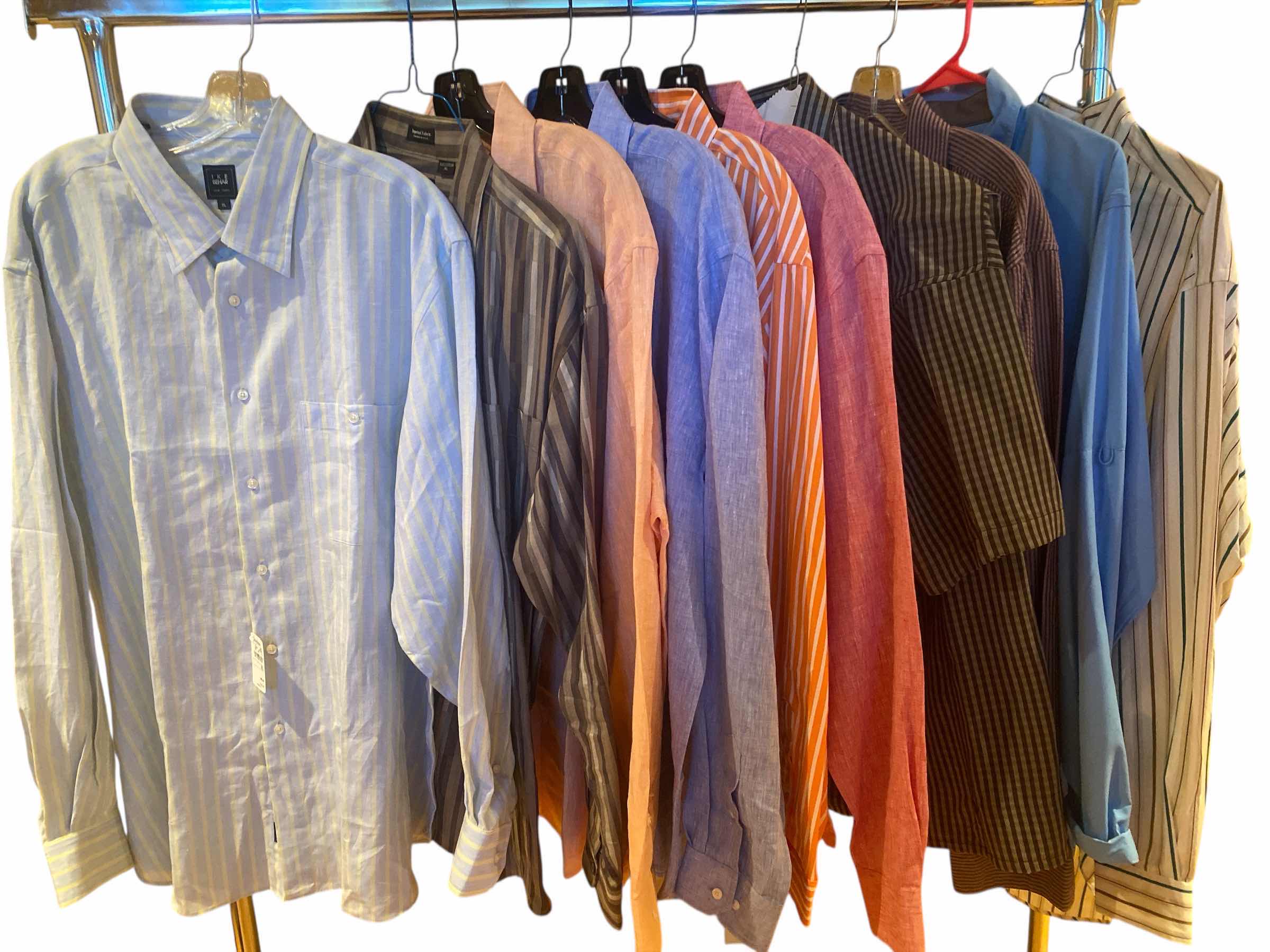 Photo 1 of 10 - DESIGNER DRESS SHIRTS SIZE X LARGE (SOME HAVE TAGS)