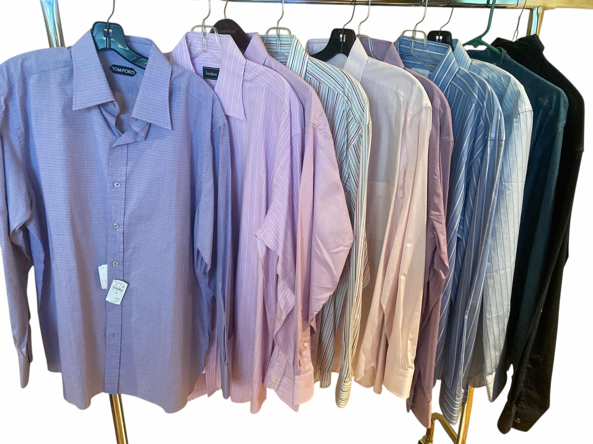 Photo 1 of 10 - DESIGNER DRESS SHIRTS SIZE LARGE (SOME HAVE TAGS)