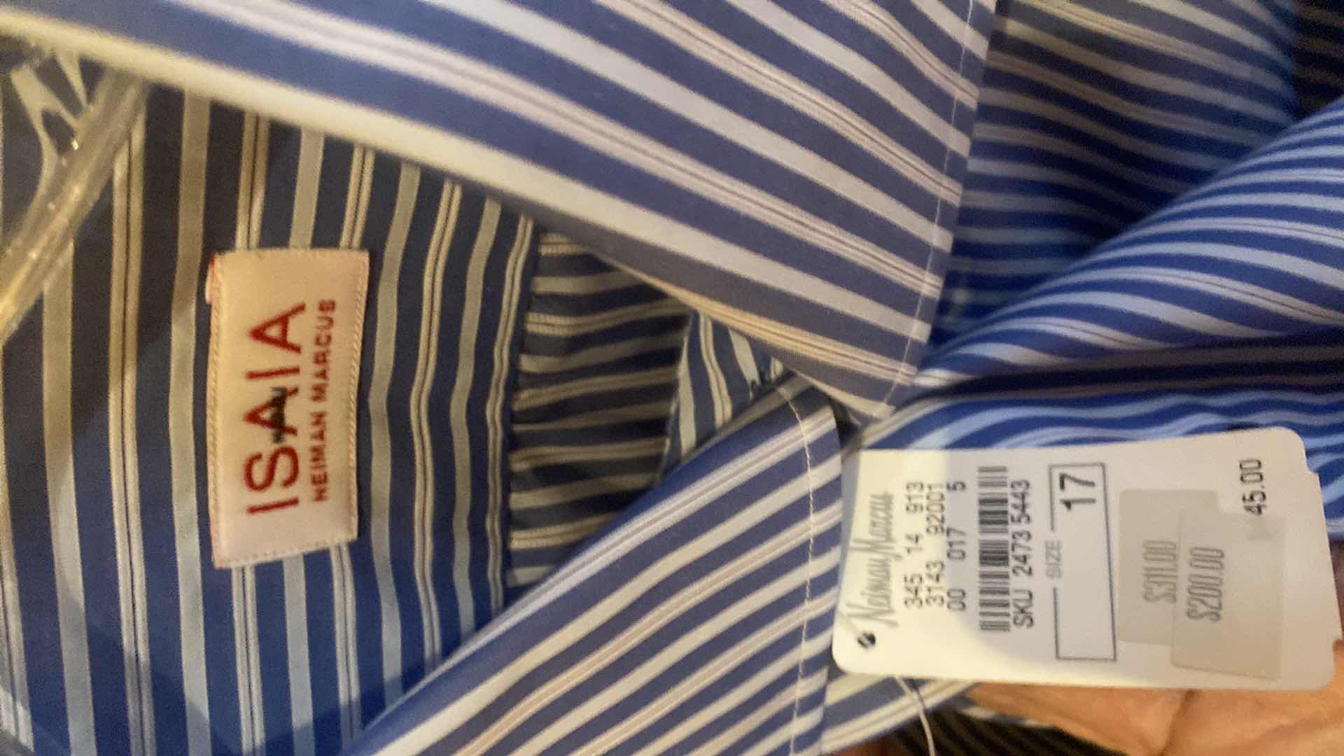 Photo 1 of 10 - DESIGNER DRESS SHIRTS SIZE 17, LARGE (SOME HAVE TAGS)