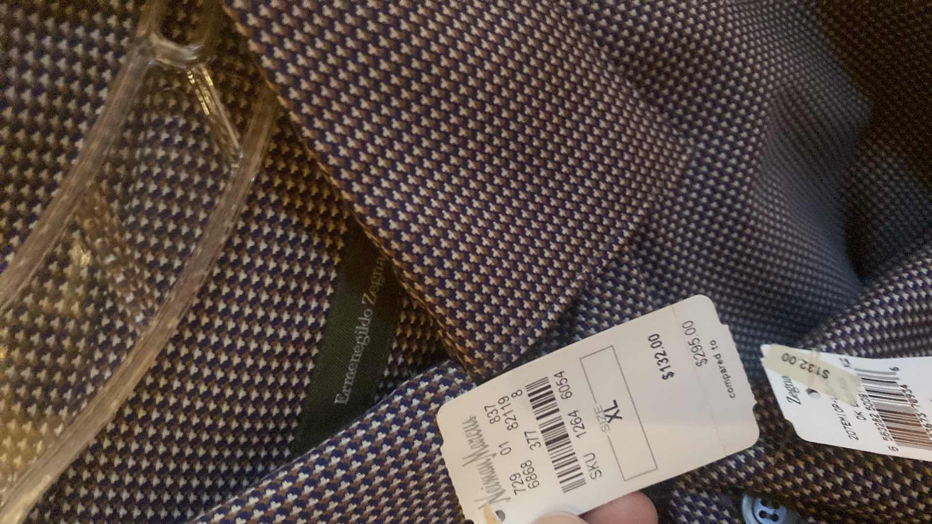 Photo 1 of 10-  DESIGNER LONG SLEEVE DRESS SHIRTS SIZE  17, 17 1/2 & X LARGE (SOME WITH TAGS)