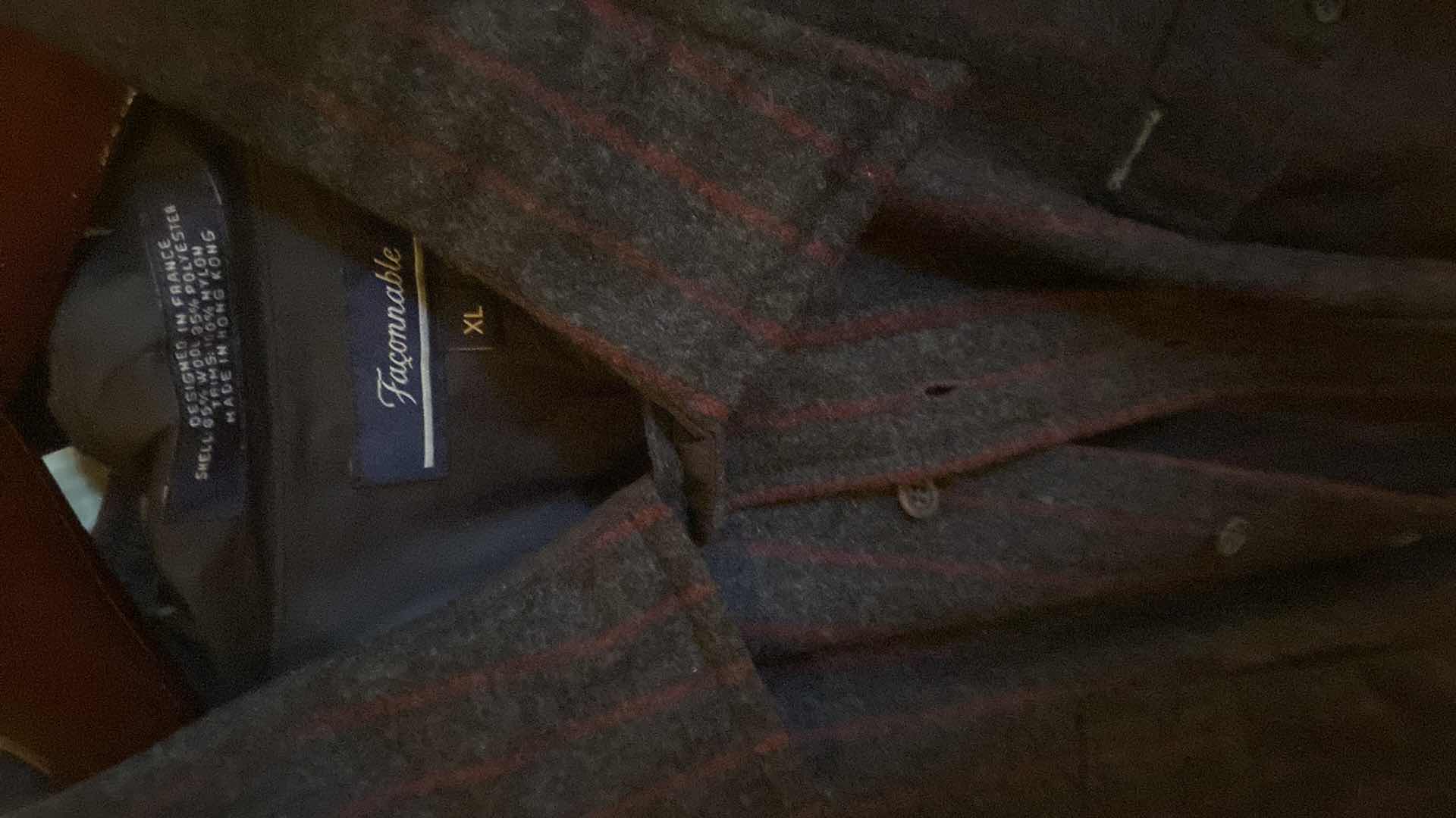 Photo 1 of 10 -  DESIGNER LONG SLEEVE DRESS SHIRTS SIZE  17, 17 1/2 & X LARGE (SOME WITH TAGS)