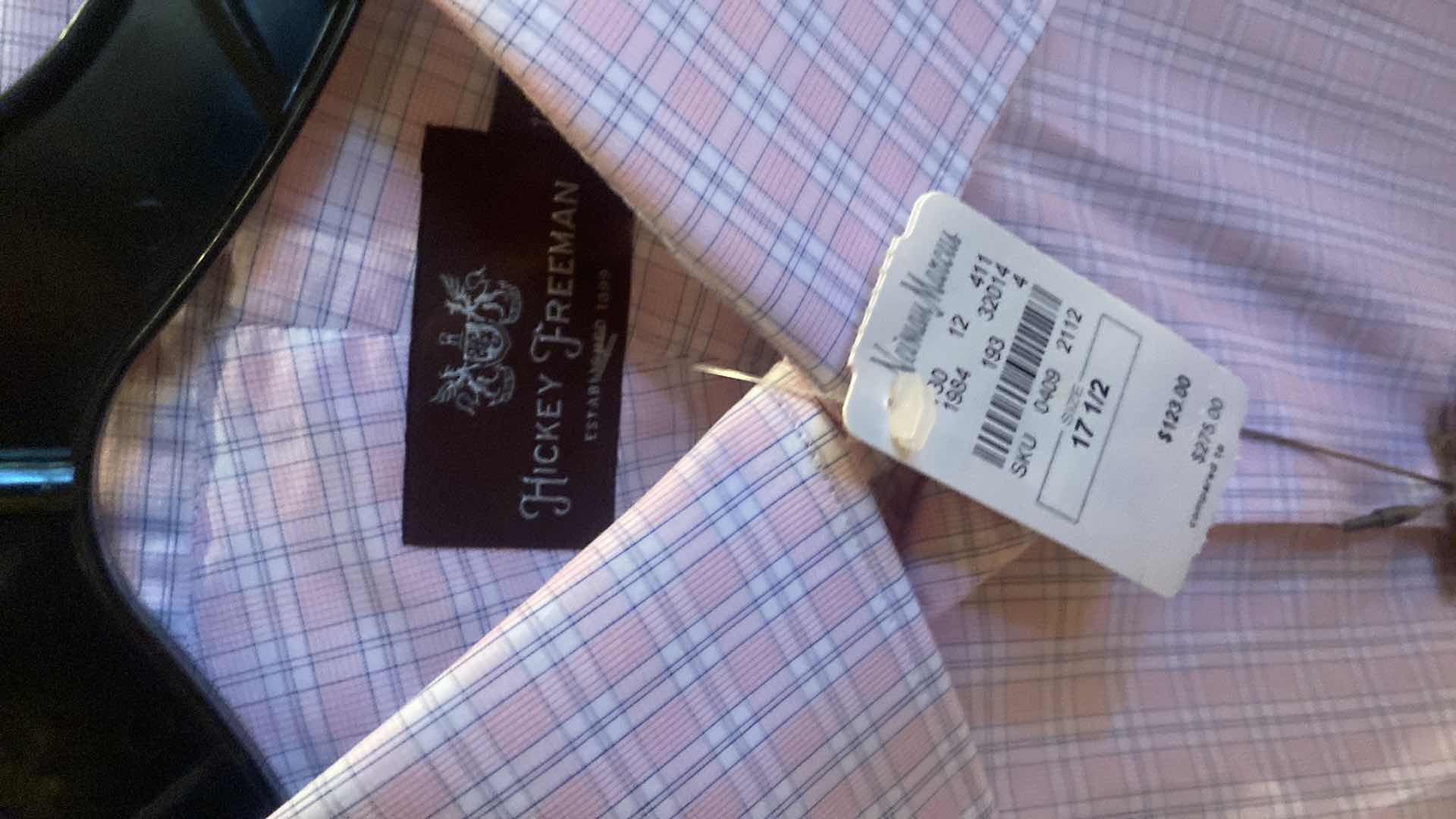 Photo 1 of 10 -  DESIGNER LONG SLEEVE DRESS SHIRTS SIZE  17, 17 1/2 & X LARGE (SOME WITH TAGS)