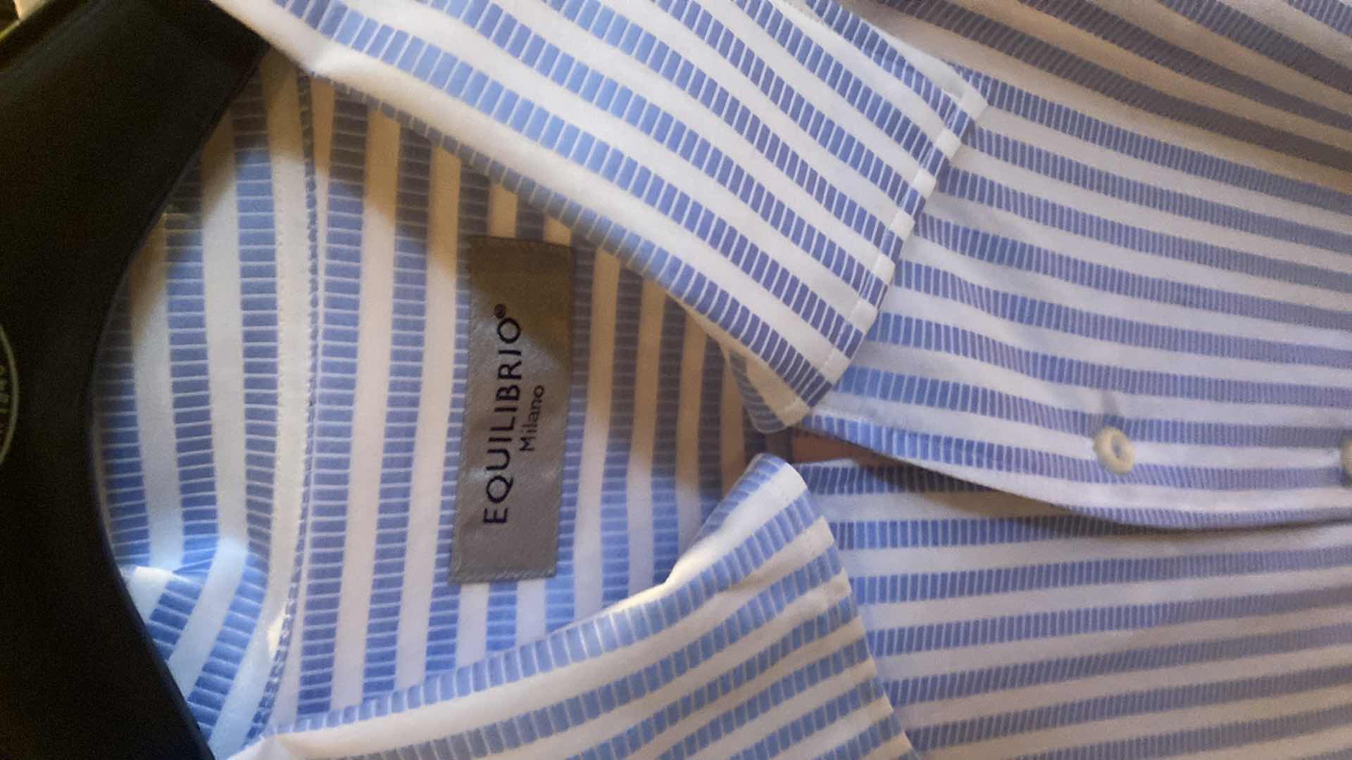 Photo 1 of 10-  DESIGNER LONG SLEEVE DRESS SHIRTS SIZE  18 & X X LARGE (SOME WITH TAGS)