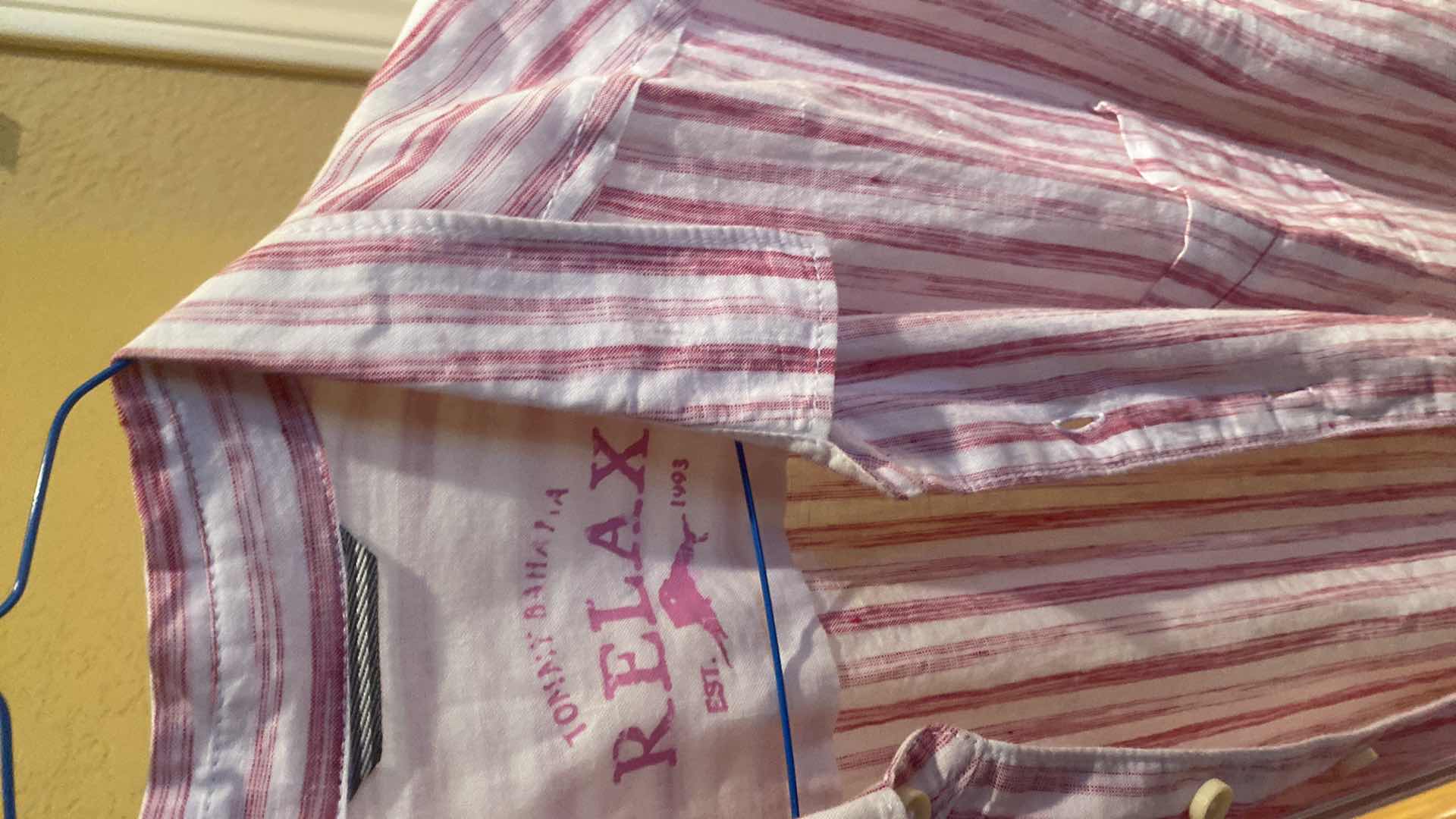 Photo 1 of 10-  DESIGNER LONG SLEEVE DRESS SHIRTS SIZE  18 & X X LARGE (SOME WITH TAGS)