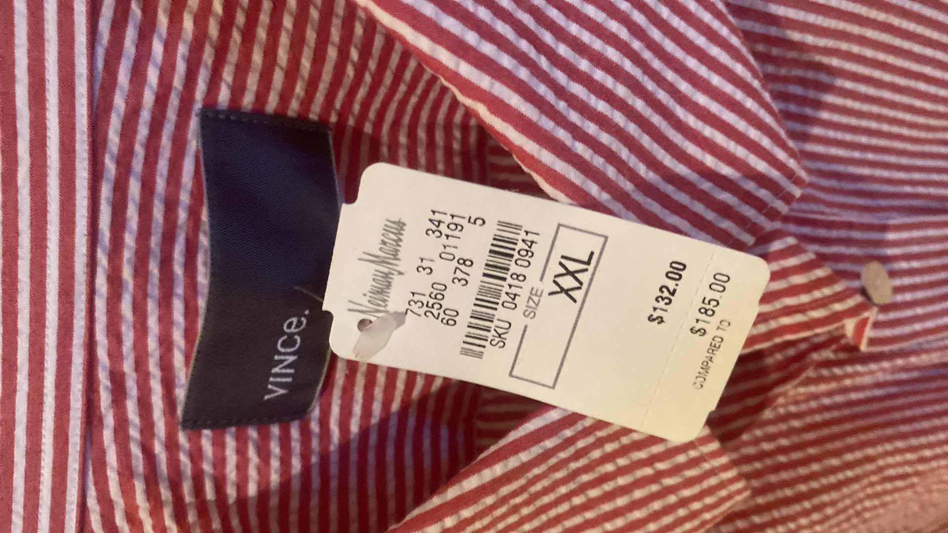 Photo 1 of 10-  DESIGNER LONG SLEEVE DRESS SHIRTS SIZE  18 & X X LARGE (SOME WITH TAGS)