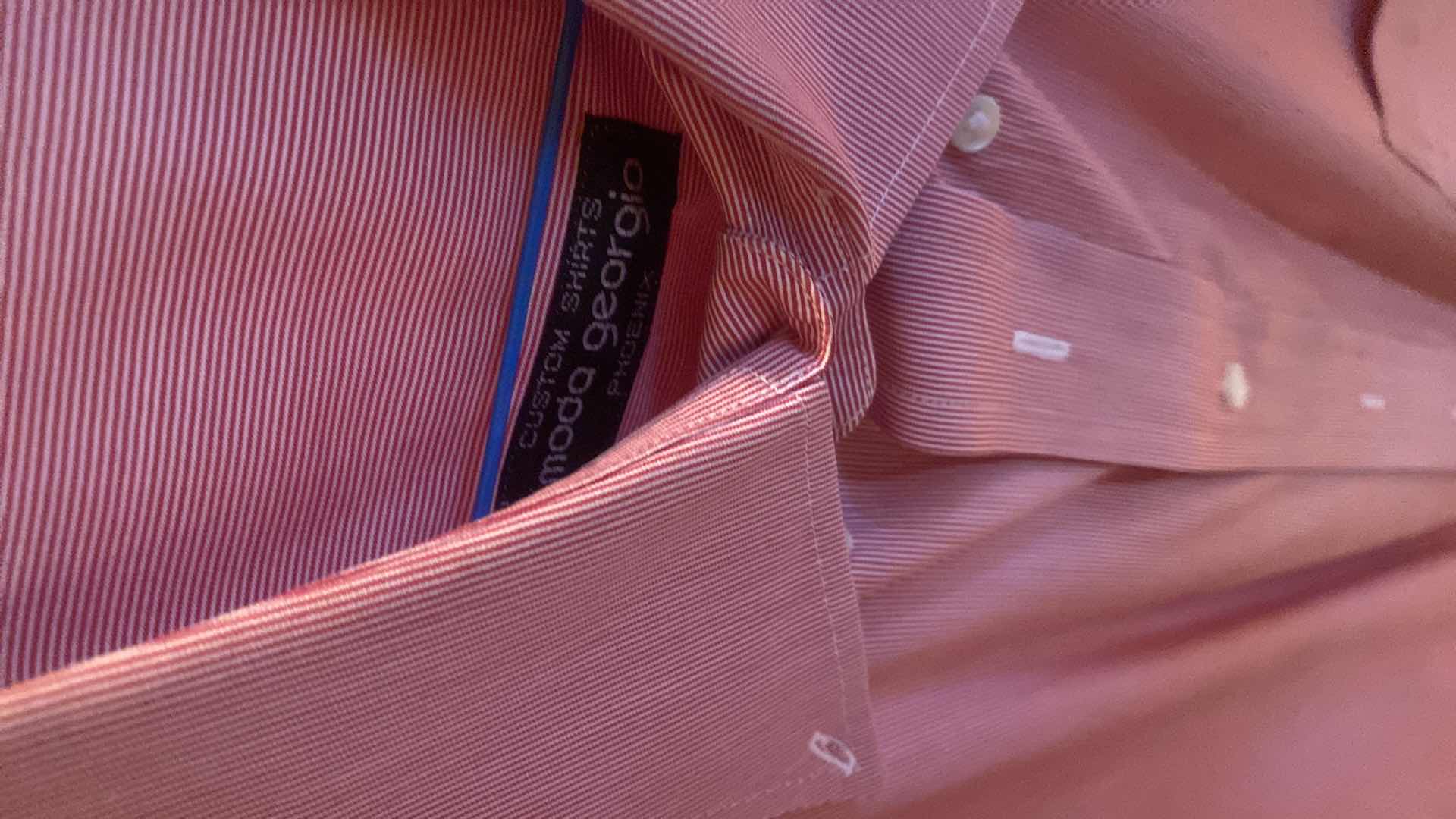 Photo 1 of 10-  DESIGNER SHORT SLEEVE DRESS SHIRTS SIZE  17, 17 1/2 & X LARGE (SOME WITH TAGS)