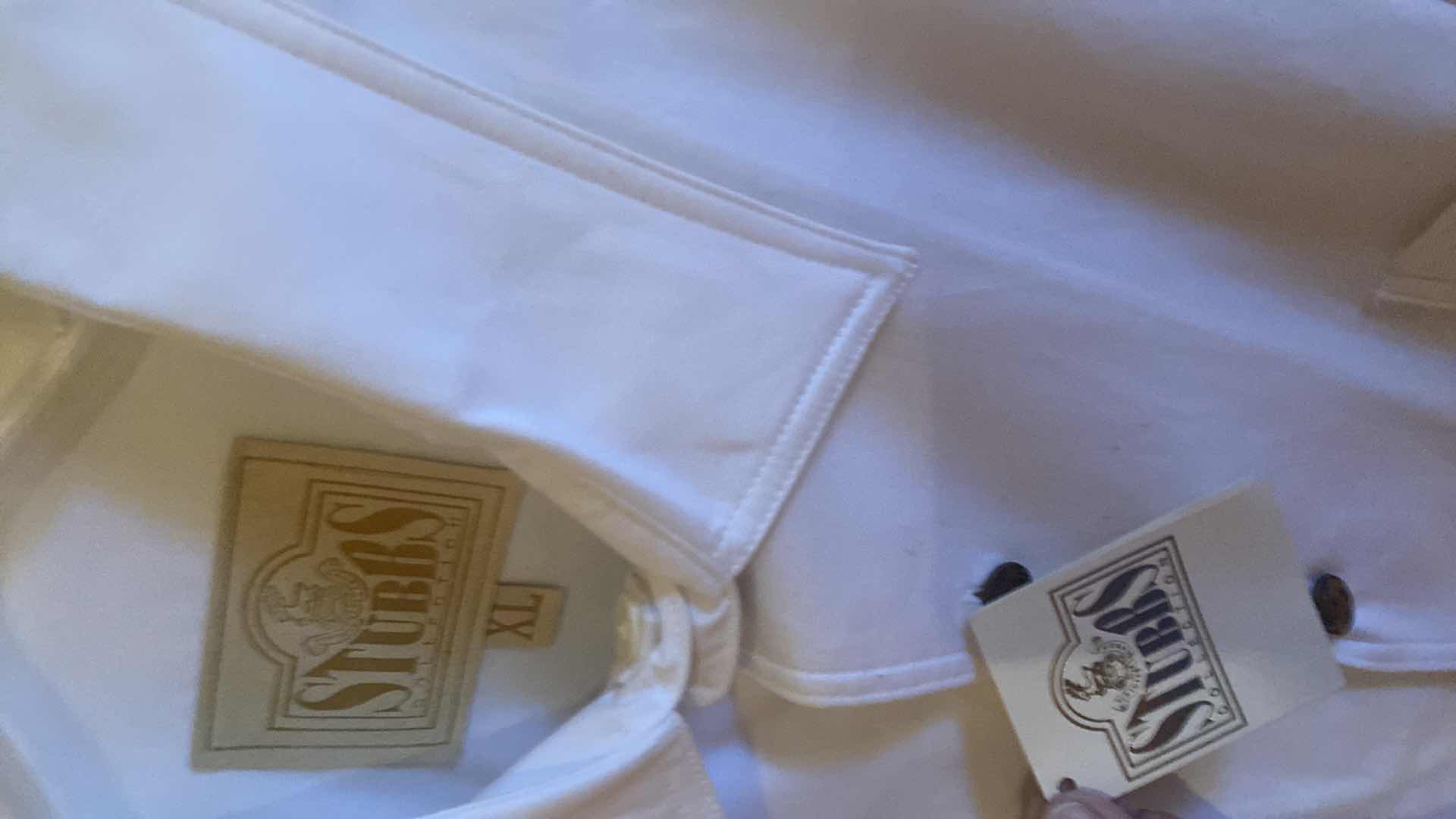 Photo 1 of 8 - DESIGNER LONG SLEEVE DRESS SHIRTS SIZE  17, 17 1/2 & X LARGE (SOME WITH TAGS)