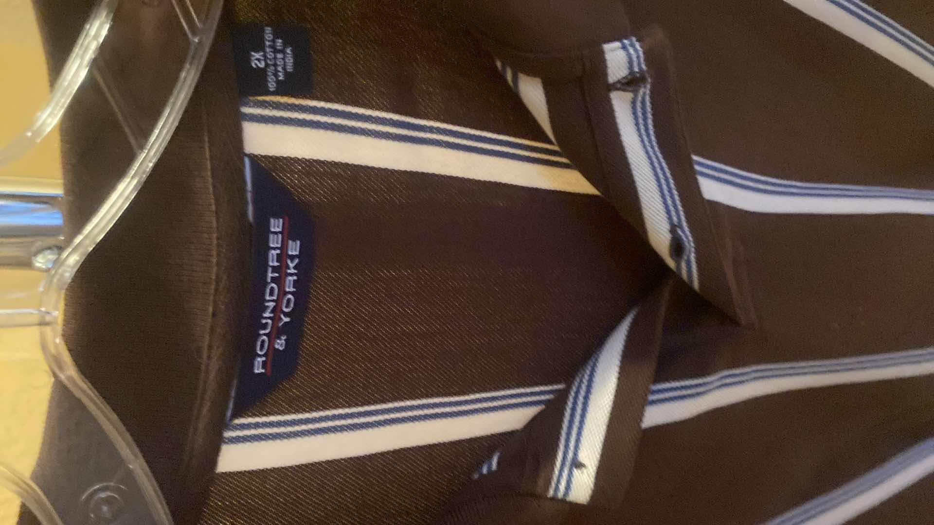 Photo 1 of 10 - DESIGNER LONG & SHORT SLEEVE DRESS SHIRTS SIZE  18 & XXLARGE (SOME WITH TAGS)