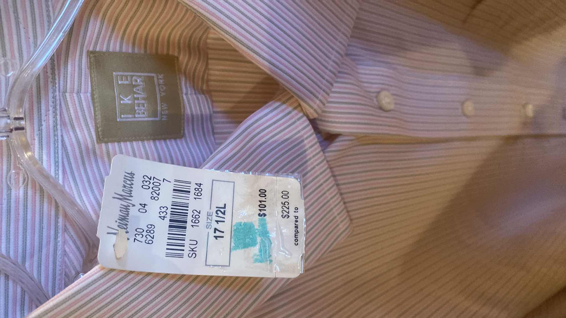 Photo 1 of 10 - DESIGNER LONG SLEEVE DRESS SHIRTS SIZE  17 LARGE (SOME WITH TAGS)