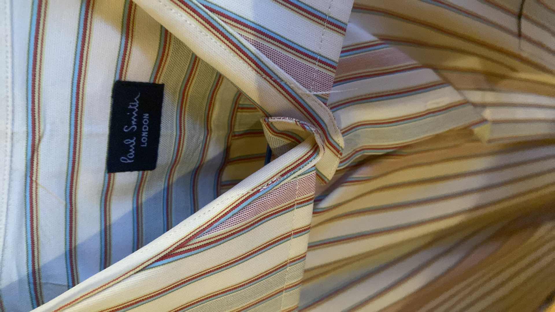 Photo 1 of 10 - DESIGNER LONG SLEEVE DRESS SHIRTS SIZE  17 LARGE (SOME WITH TAGS)