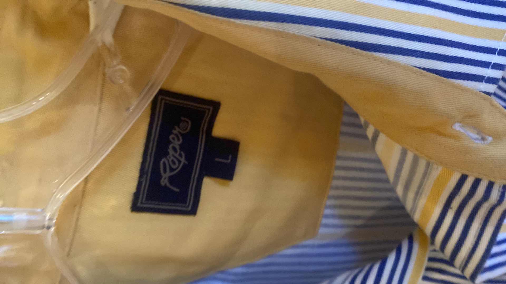 Photo 1 of 13 - DESIGNER LONG SLEEVE DRESS SHIRTS SIZE  17 LARGE (SOME WITH TAGS)