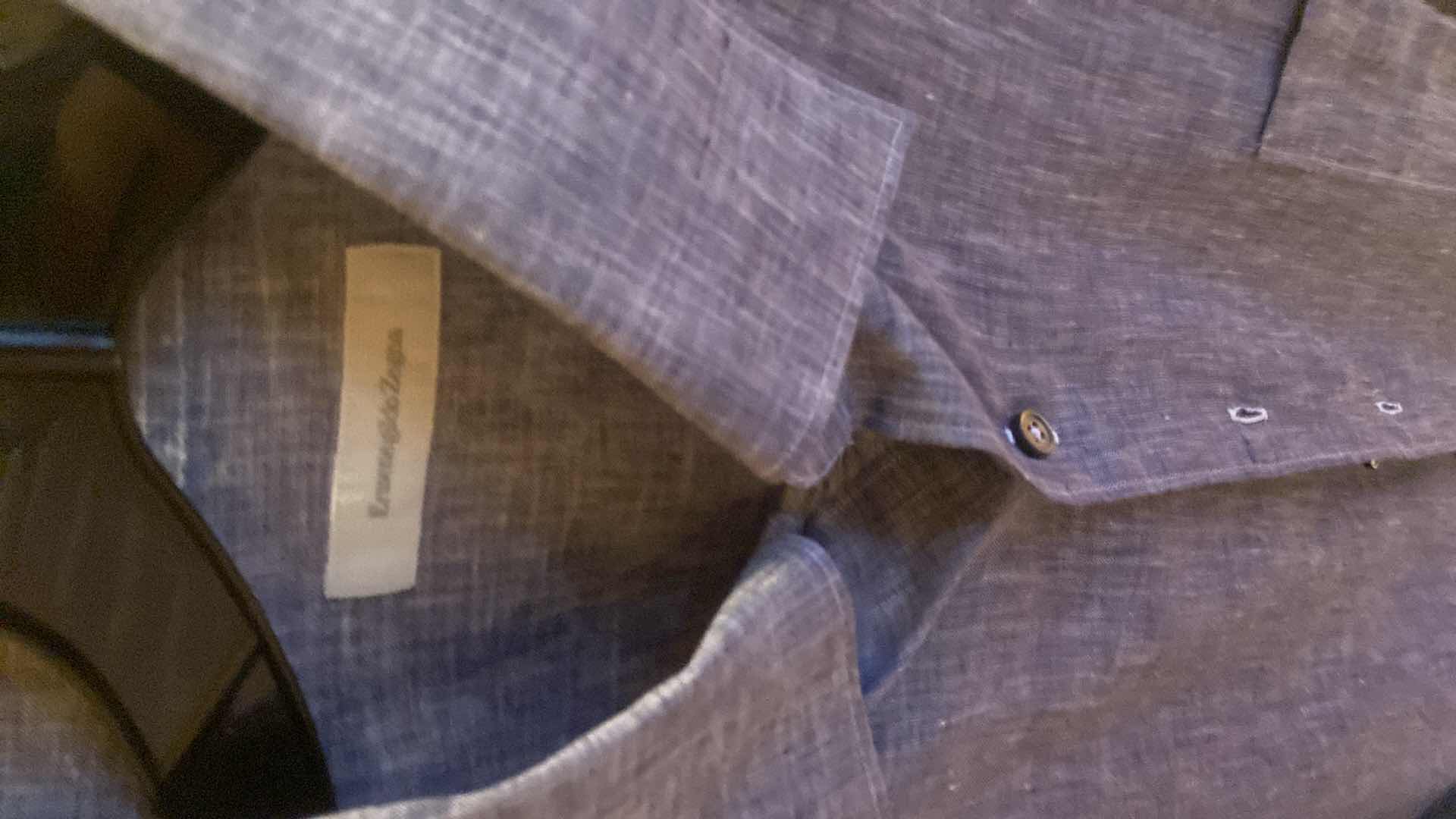 Photo 1 of 13 - DESIGNER LONG SLEEVE DRESS SHIRTS SIZE  17 LARGE (SOME WITH TAGS)