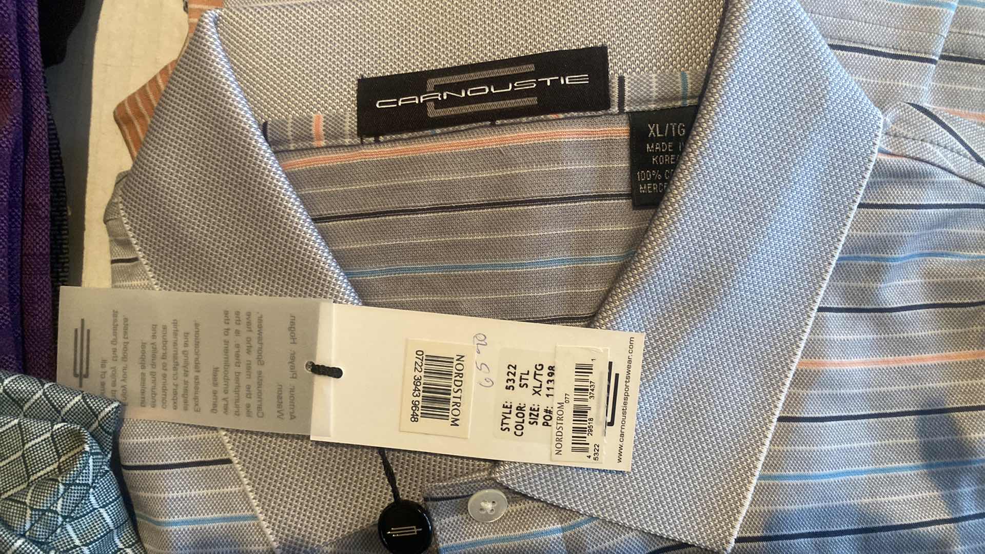 Photo 1 of 10 - GOLF & CASUAL MEN’S SHIRTS SIZE XL (MOST ARE NEW)