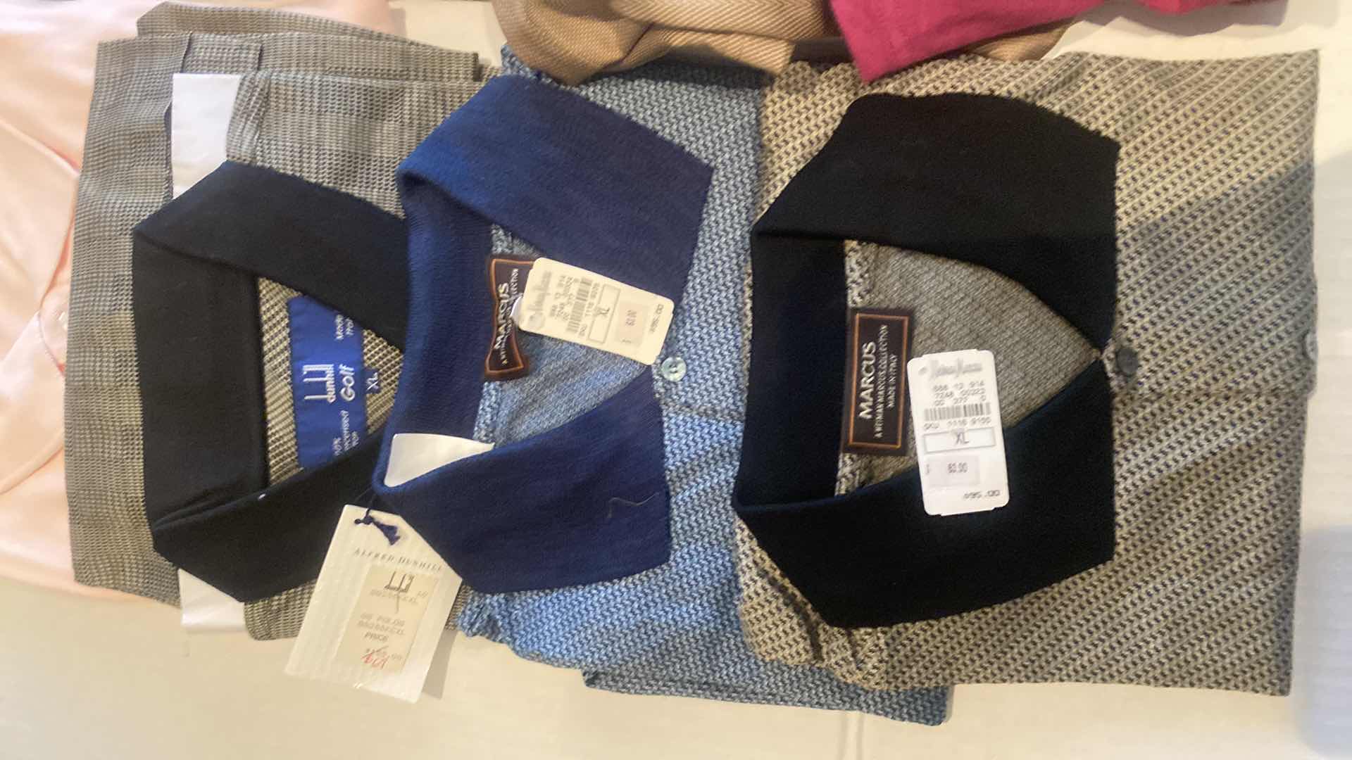 Photo 1 of 10 - GOLF & CASUAL MEN’S SHIRTS SIZE XL (MOST ARE NEW)