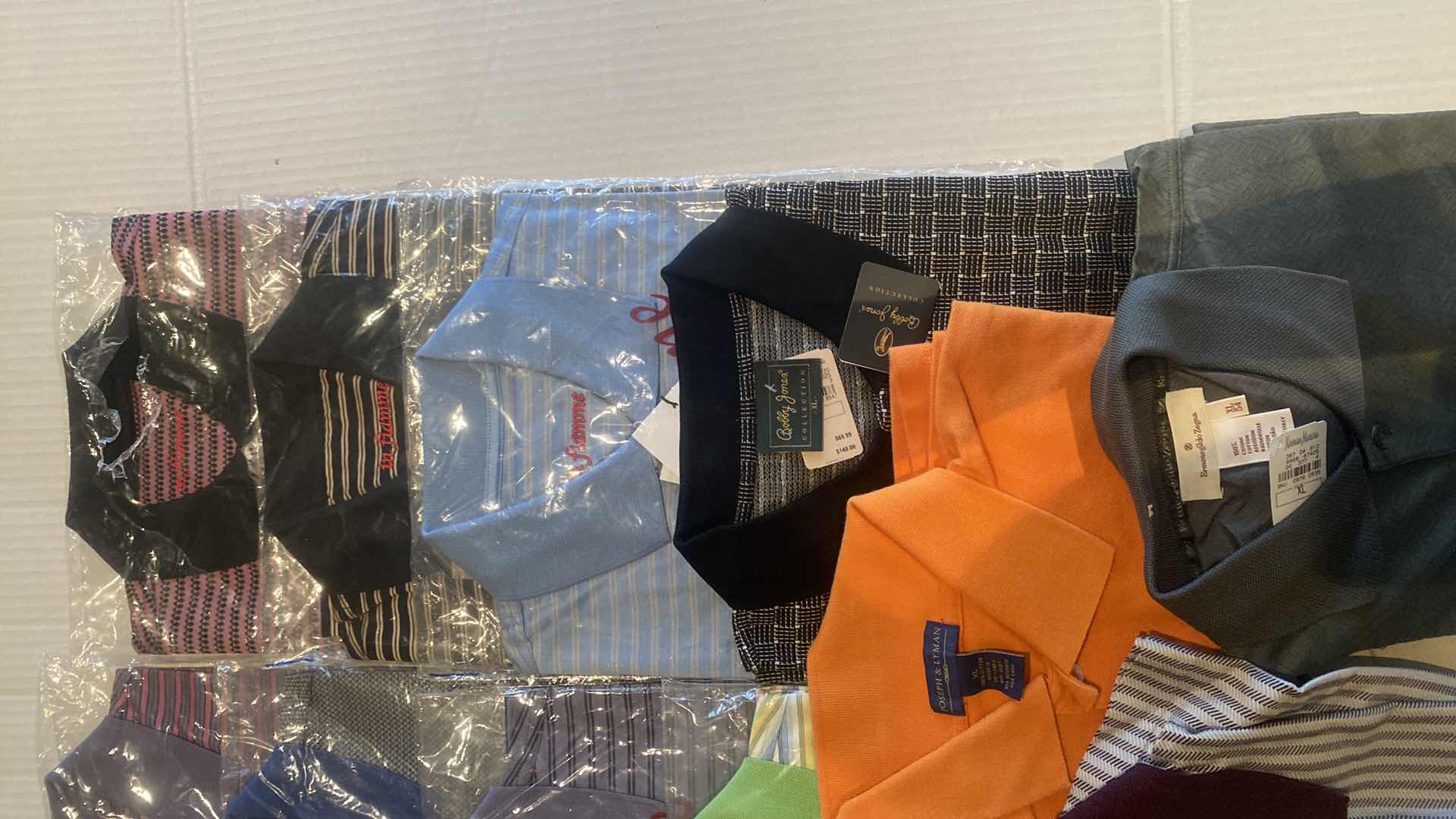 Photo 1 of 11 - GOLF & CASUAL MEN’S SHIRTS SIZE XL (MOST ARE NEW)