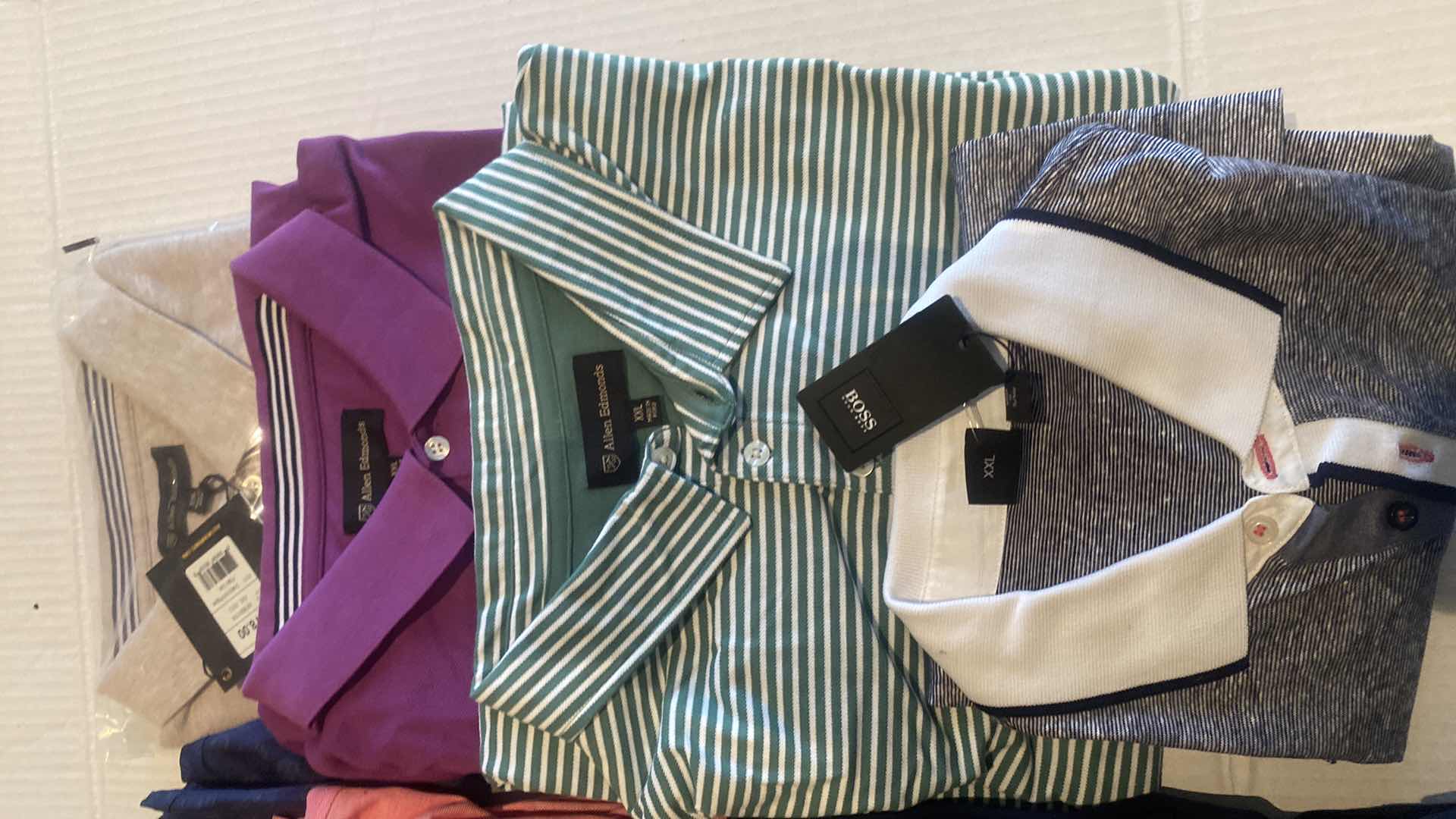 Photo 1 of 8 - GOLF & CASUAL MEN’S SHIRTS SIZE XXL (MOST ARE NEW)