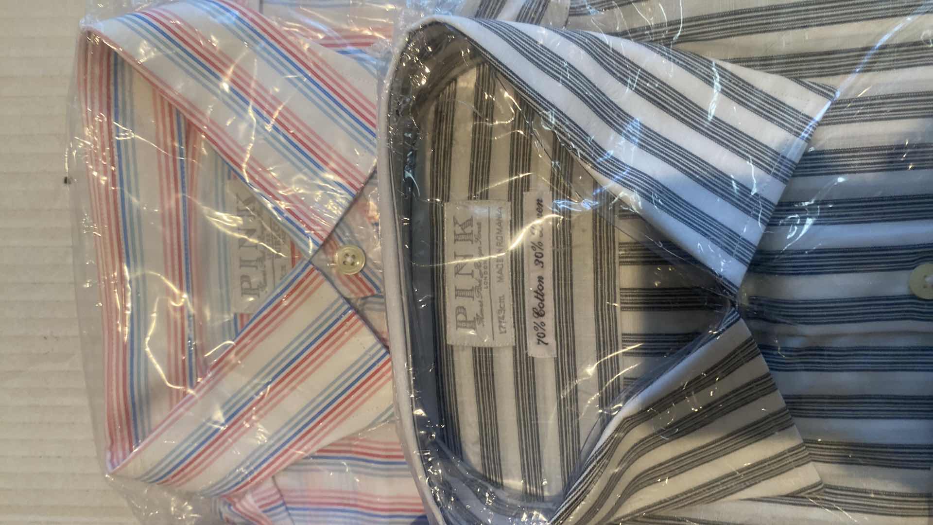 Photo 1 of 9 - LONG SLEEVE BUTTON DOWN MEN’S SHIRTS SIZE L (MOST ARE NEW)