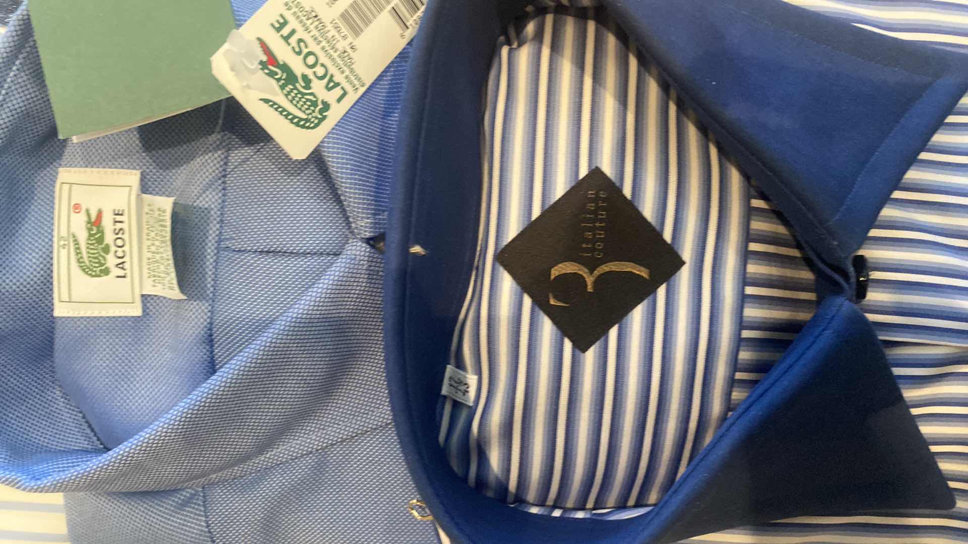 Photo 1 of 10 - LONG SLEEVE BUTTON DOWN MEN’S SHIRTS SIZE L (MOST ARE NEW)